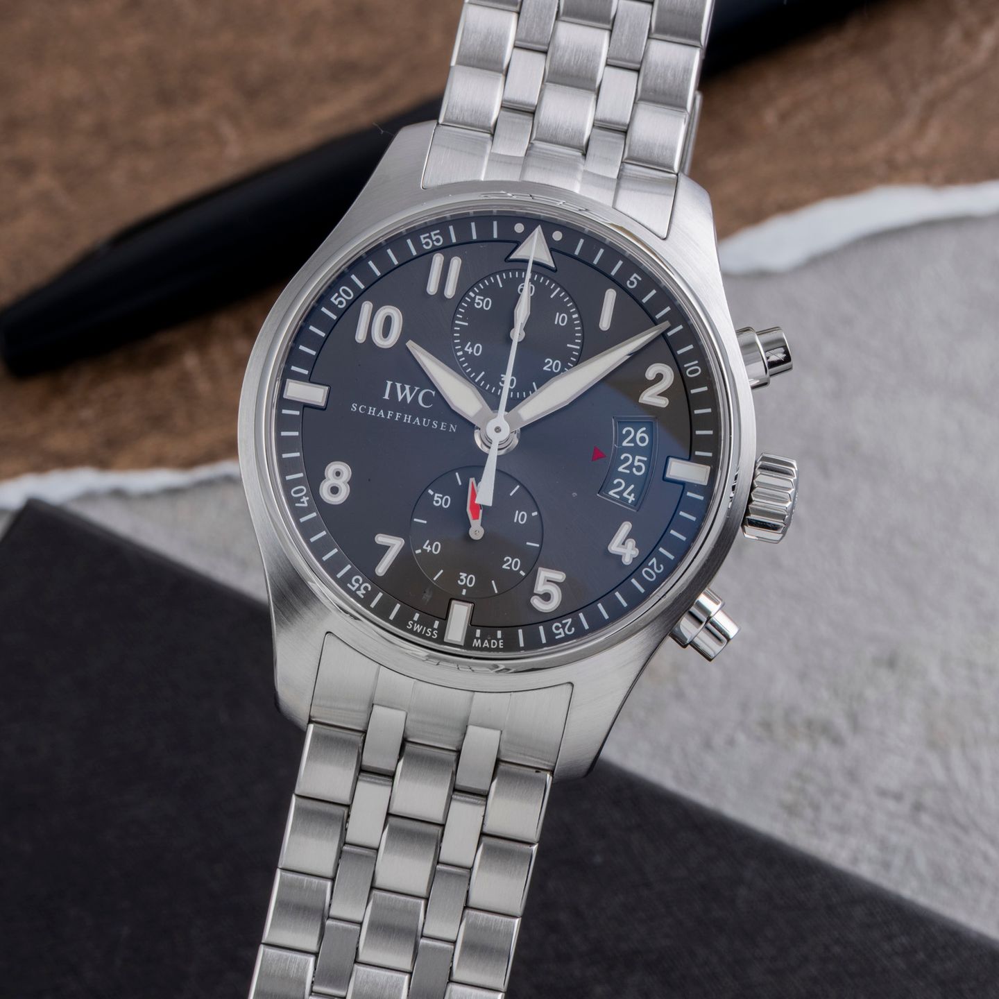 IWC Pilot Spitfire Chronograph IW387804 - (3/8)