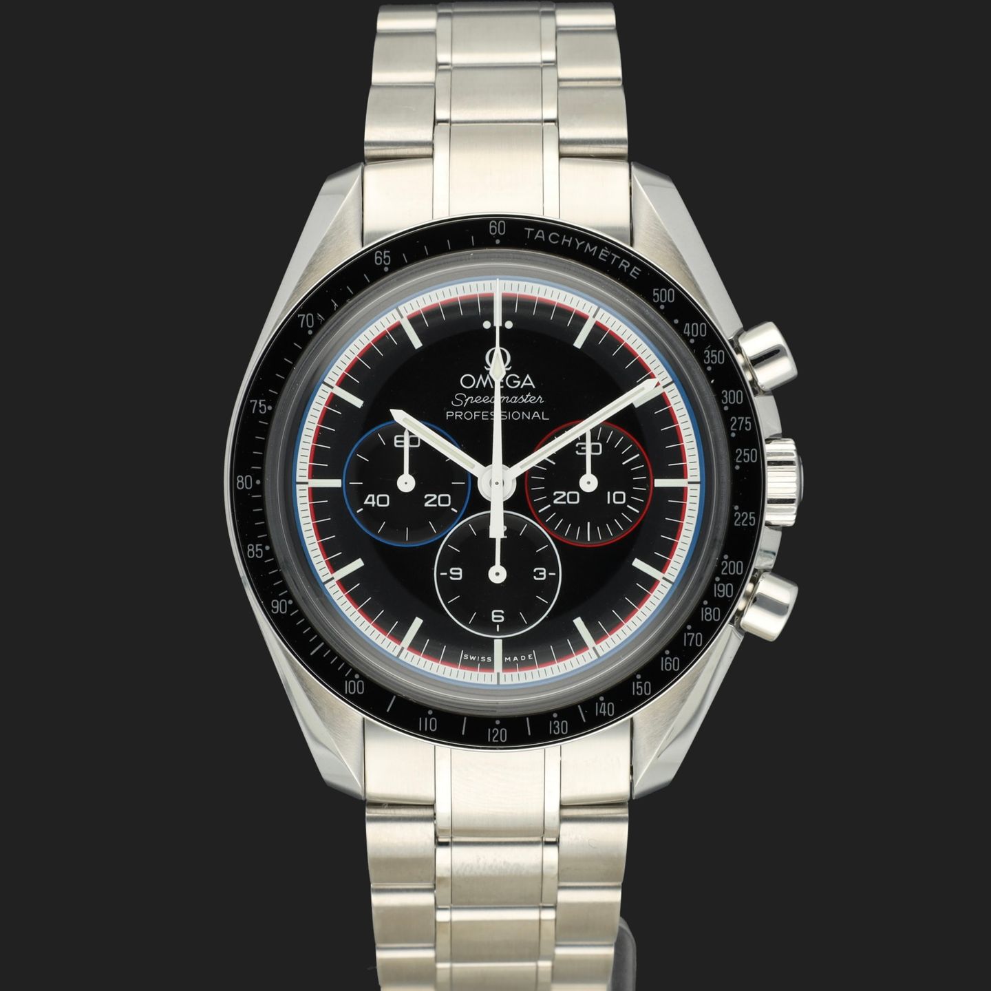 Omega Speedmaster Professional Moonwatch 311.30.42.30.01.003 (2011) - Black dial 42 mm Steel case (2/8)
