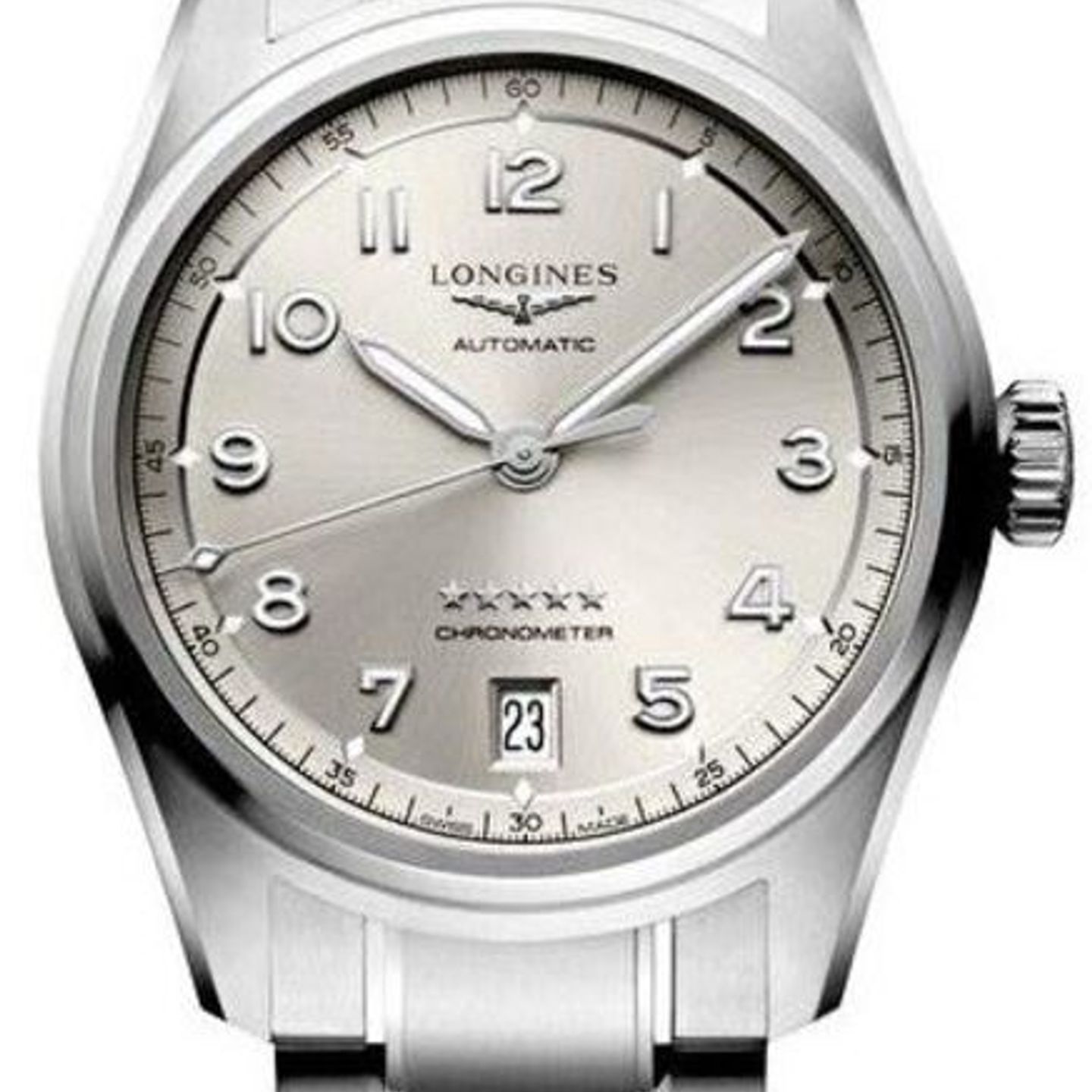 Longines Spirit L3.410.4.63.6 (2026) - Champagne dial 37 mm Steel case (1/1)