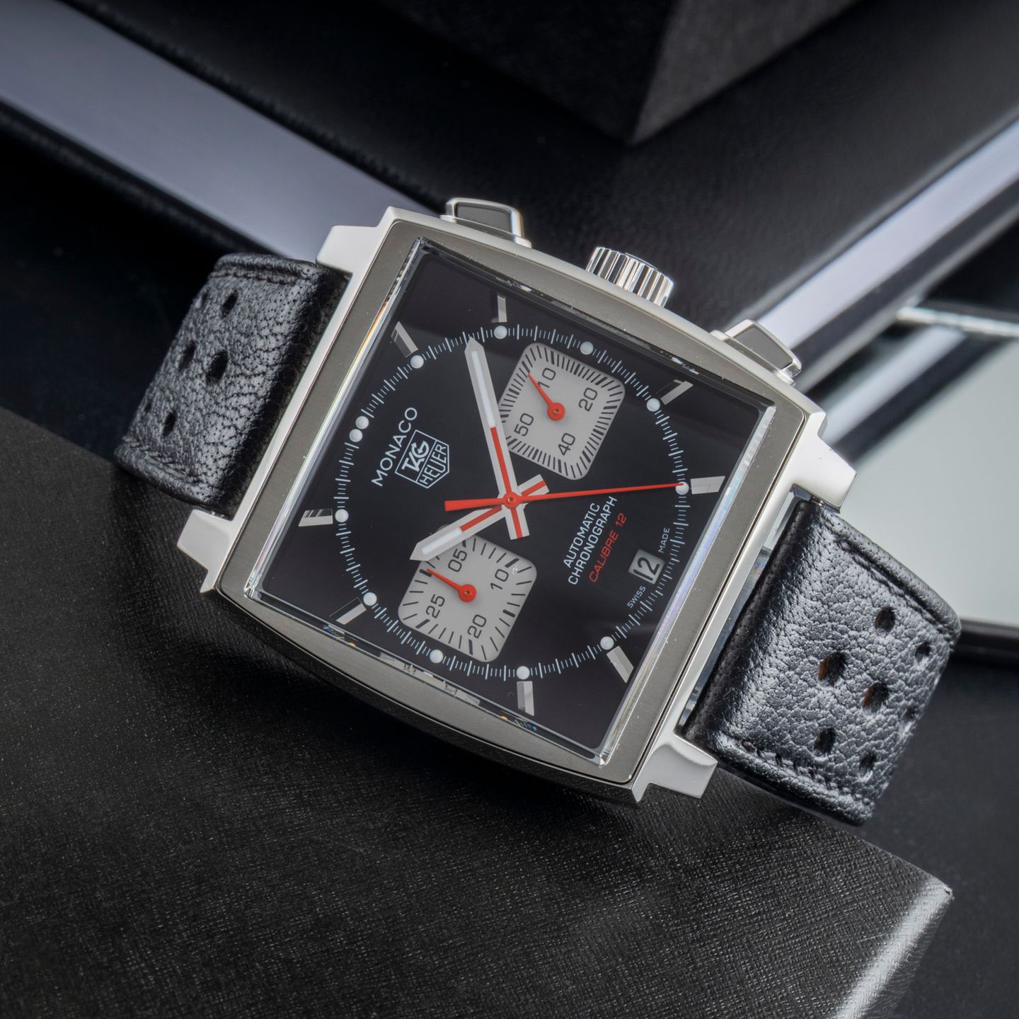 TAG Heuer Monaco Calibre 12 CAW2114 - (2/8)