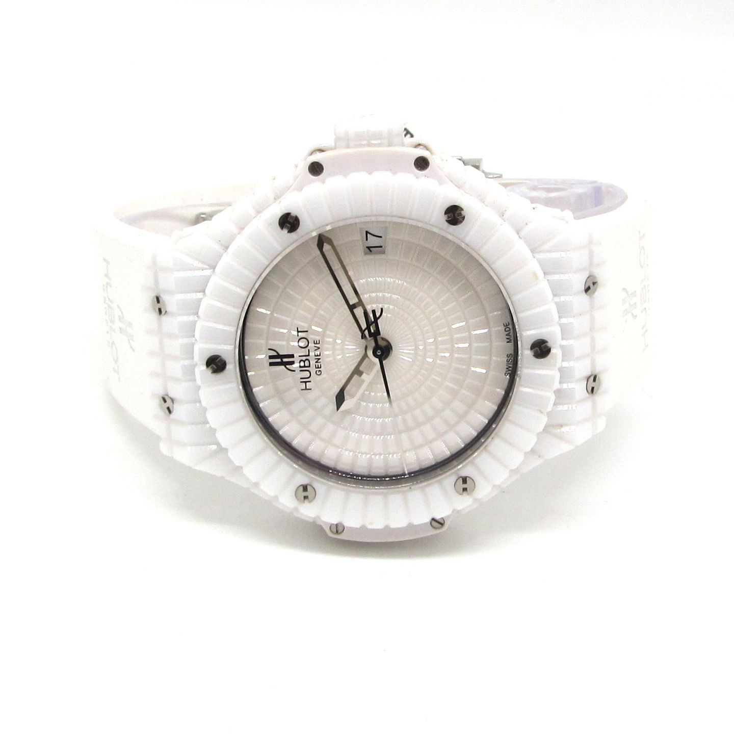 Hublot Big Bang Caviar 346.HX.2800.RW (Unknown (random serial)) - White dial 41 mm Ceramic case (2/6)