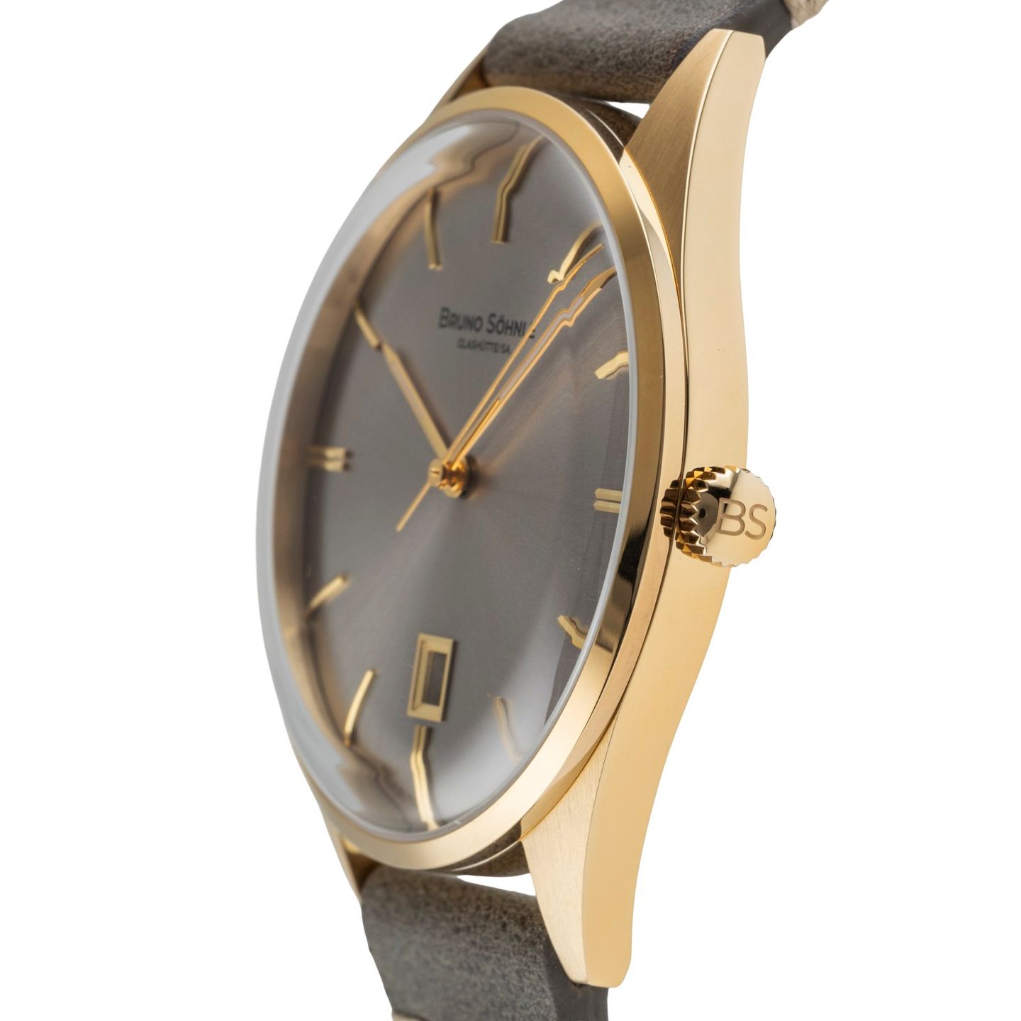 Bruno Söhnle Merano 17-33232-241 (2025) - Grey dial 40 mm Gold/Steel case (6/8)