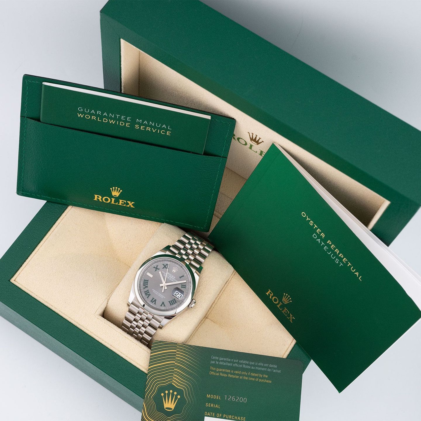 Rolex Datejust 36 126200 (2023) - 36mm Staal (5/5)