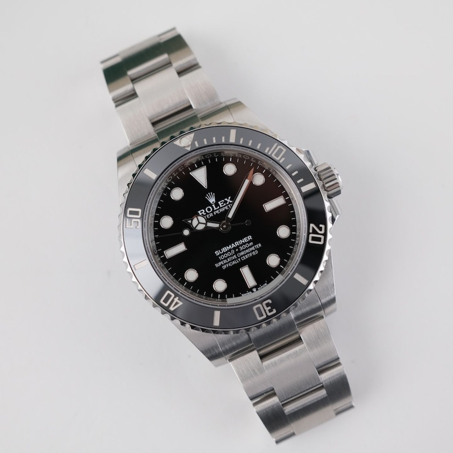 Rolex Submariner No Date 124060 (2021) - Black dial 41 mm Steel case (4/8)