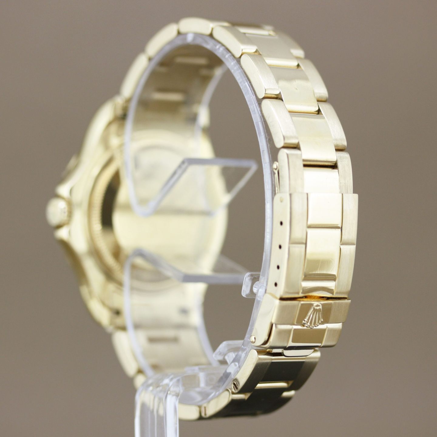 Rolex Yacht-Master 68628 (Unknown (random serial)) - White dial 35 mm Yellow Gold case (6/8)