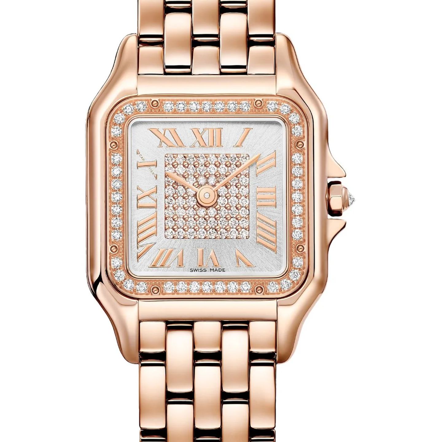 Cartier Panthère WJPN0078 (2026) - Zilver wijzerplaat 27mm Roségoud (1/1)