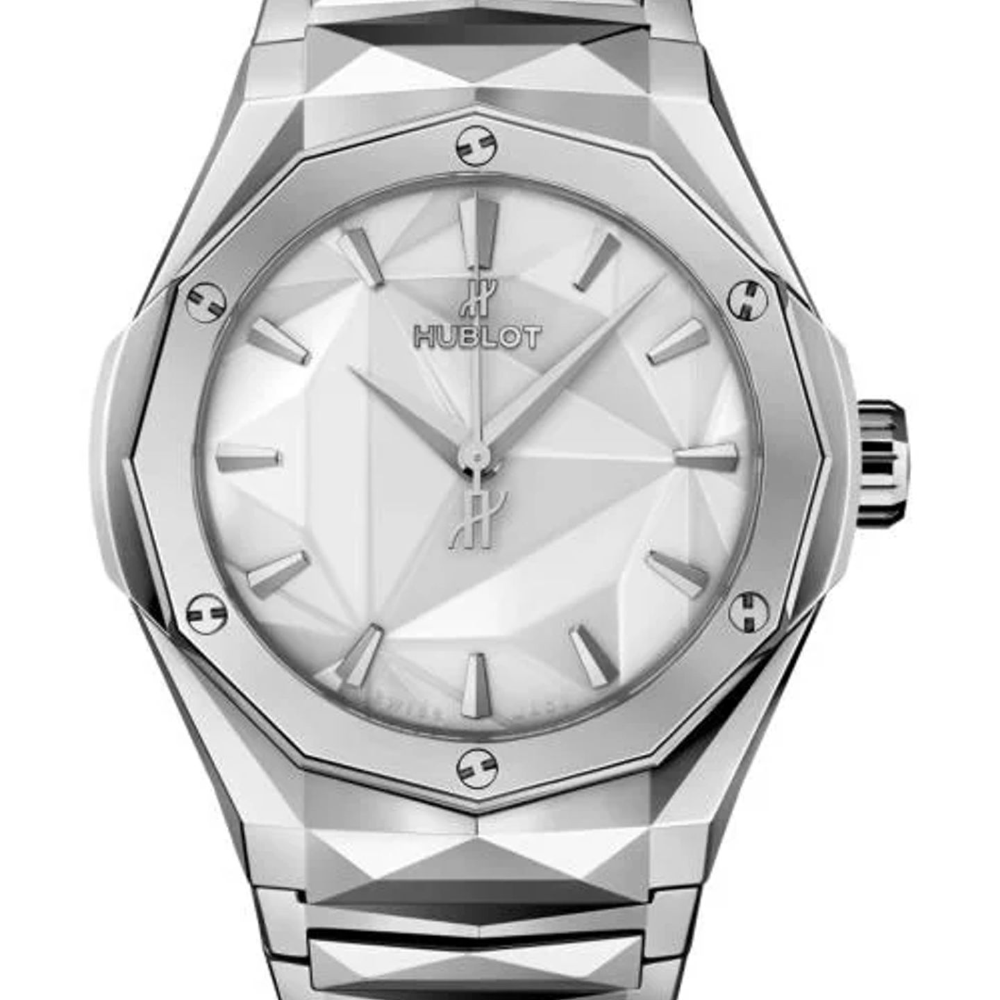 Hublot Classic Fusion 550.NS.2200.NS.ORL22 (2026) - White dial 40 mm Titanium case (1/1)