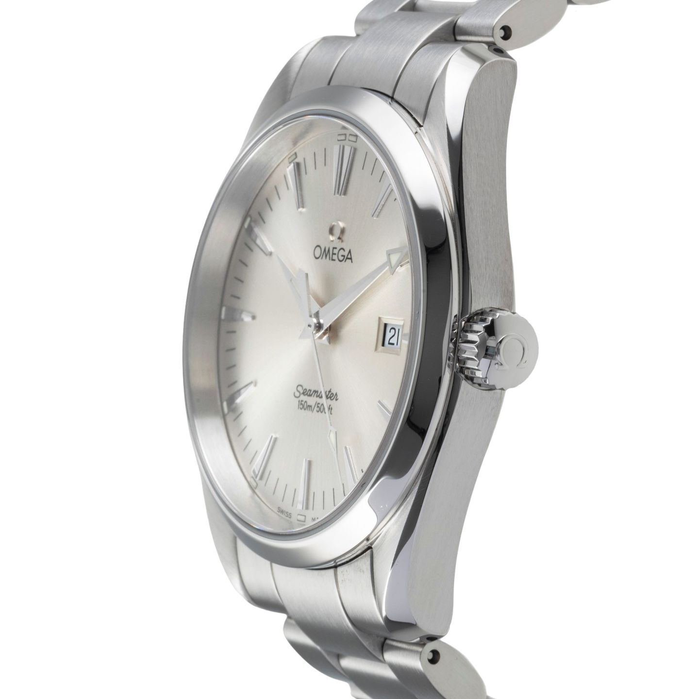 Omega Seamaster Aqua Terra 2517.30.00 (2005) - Silver dial 39 mm Steel case (6/8)