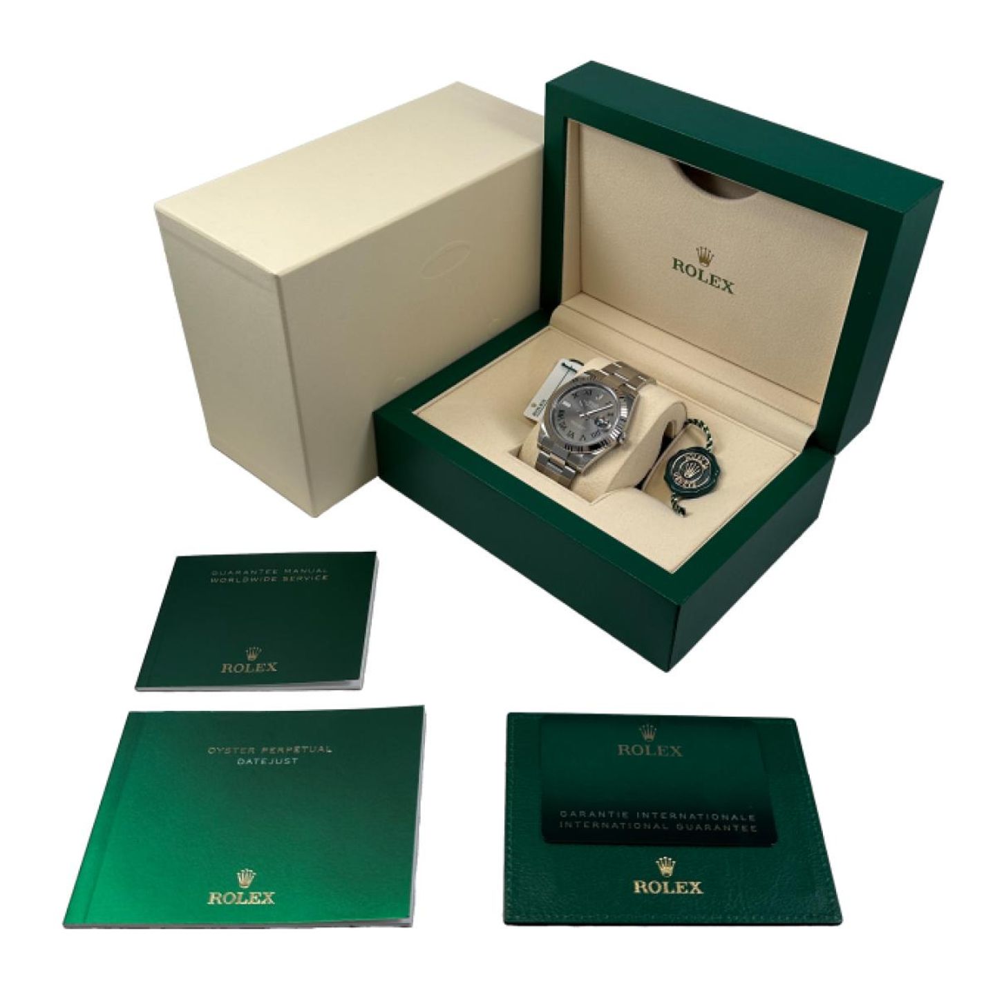 Rolex Datejust 41 126334 (2020) - Grey dial 41 mm Steel case (5/5)