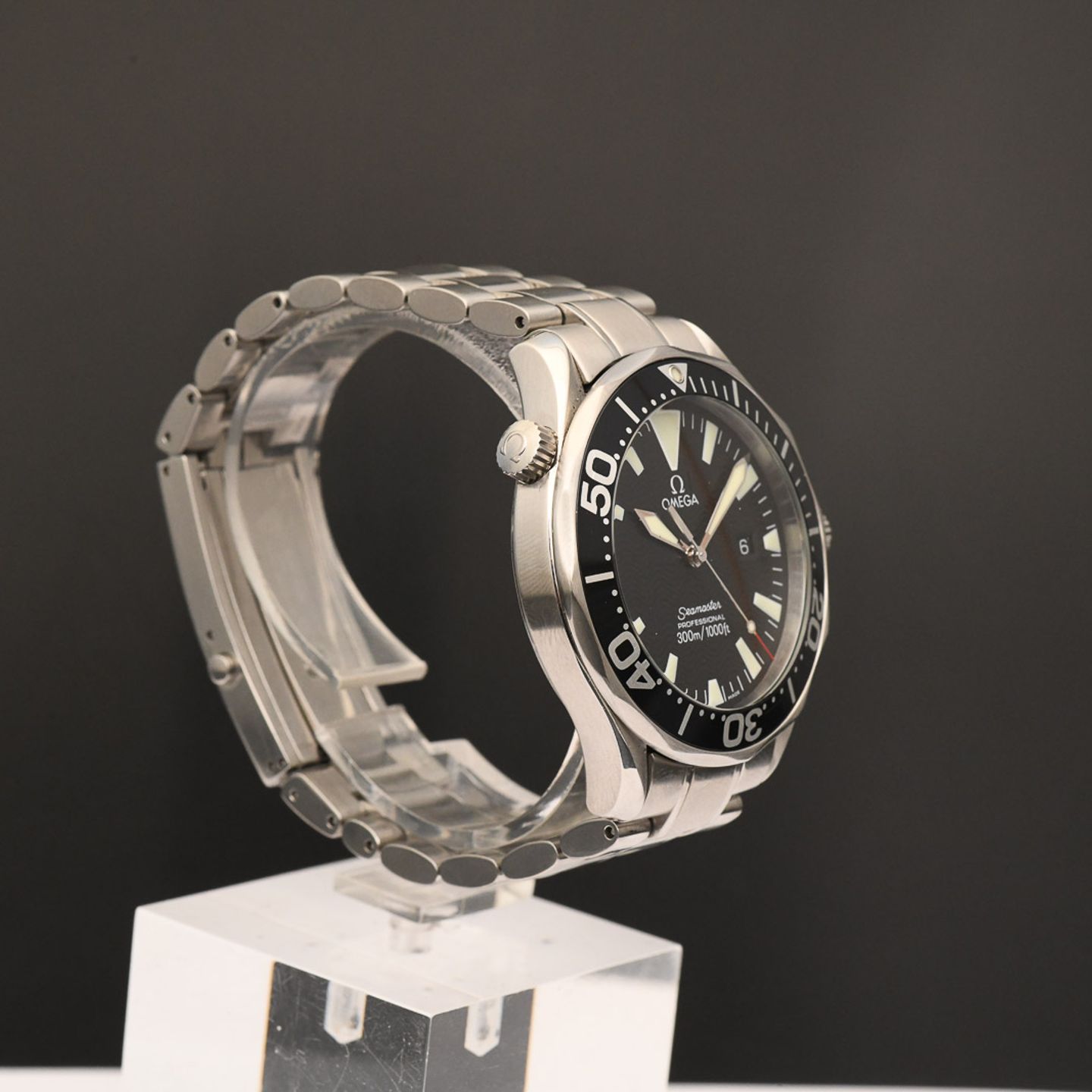 Omega Seamaster Diver 300 M 2264.50 (1998) - Black dial 41 mm Steel case (4/8)