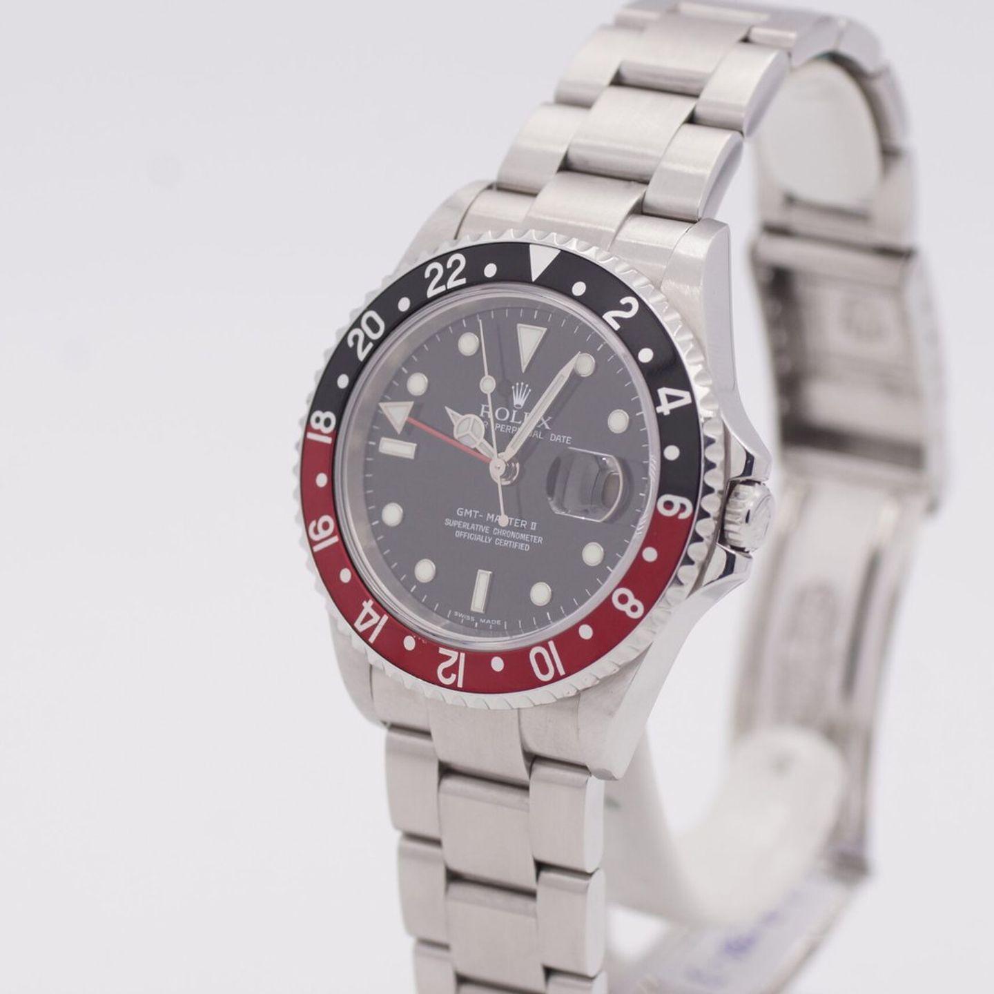 Rolex GMT-Master II 16710 (2004) - Zwart wijzerplaat 40mm Staal (4/8)
