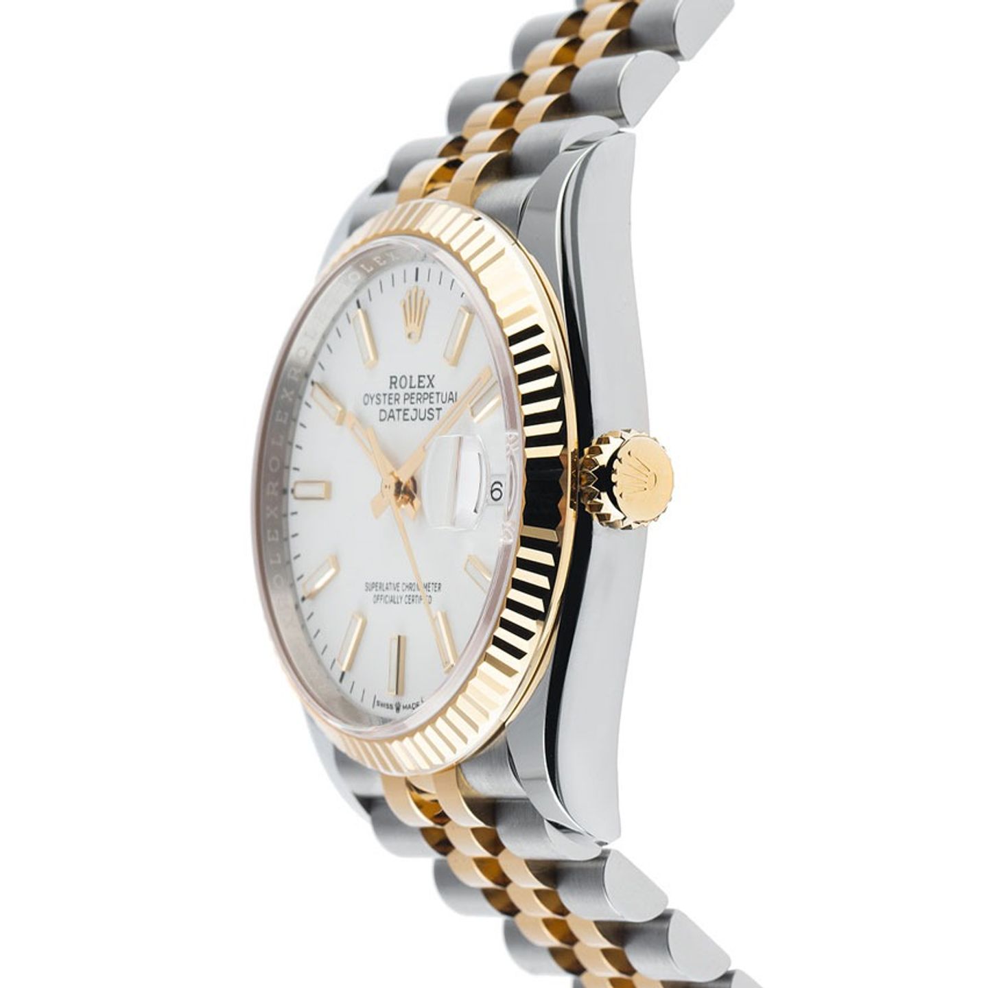 Rolex Datejust 36 126233 (2019) - 36mm Goud/Staal (4/7)
