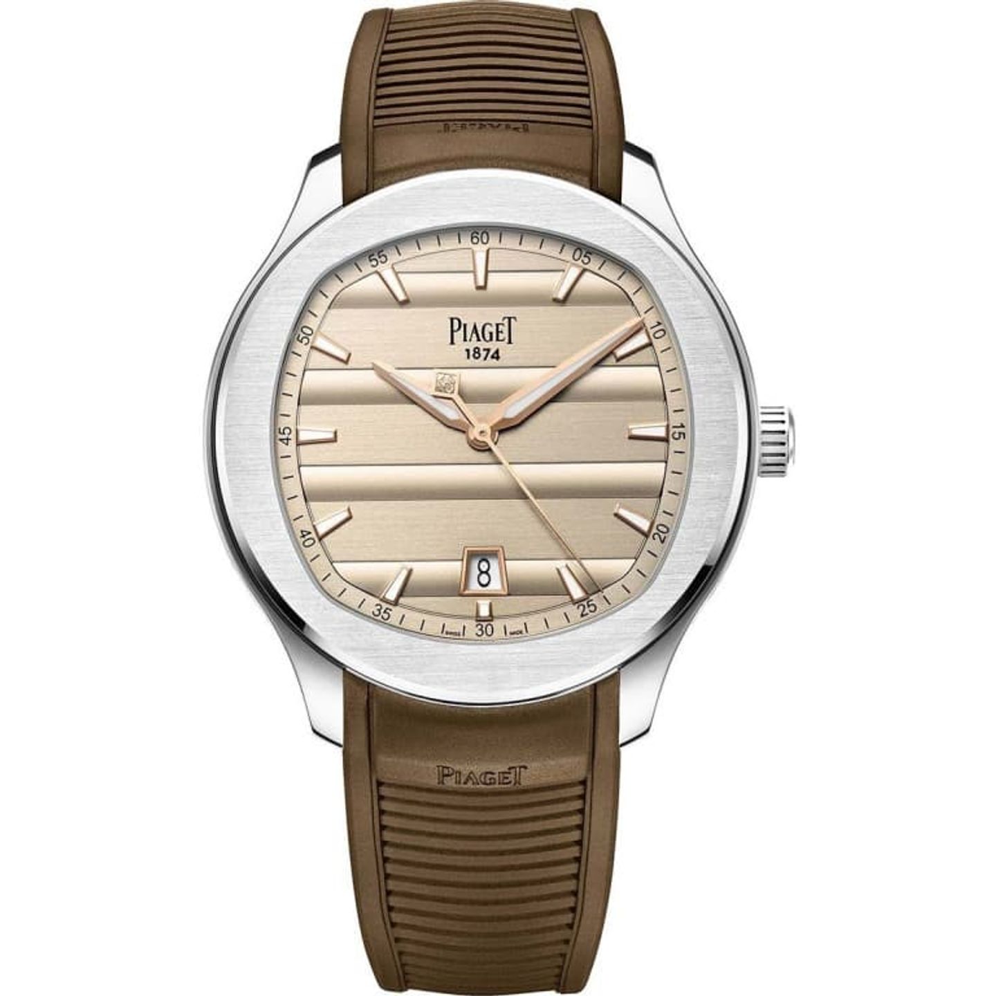 Piaget Polo G0A49023 (2024) - Bruin wijzerplaat Onbekend Staal (1/1)