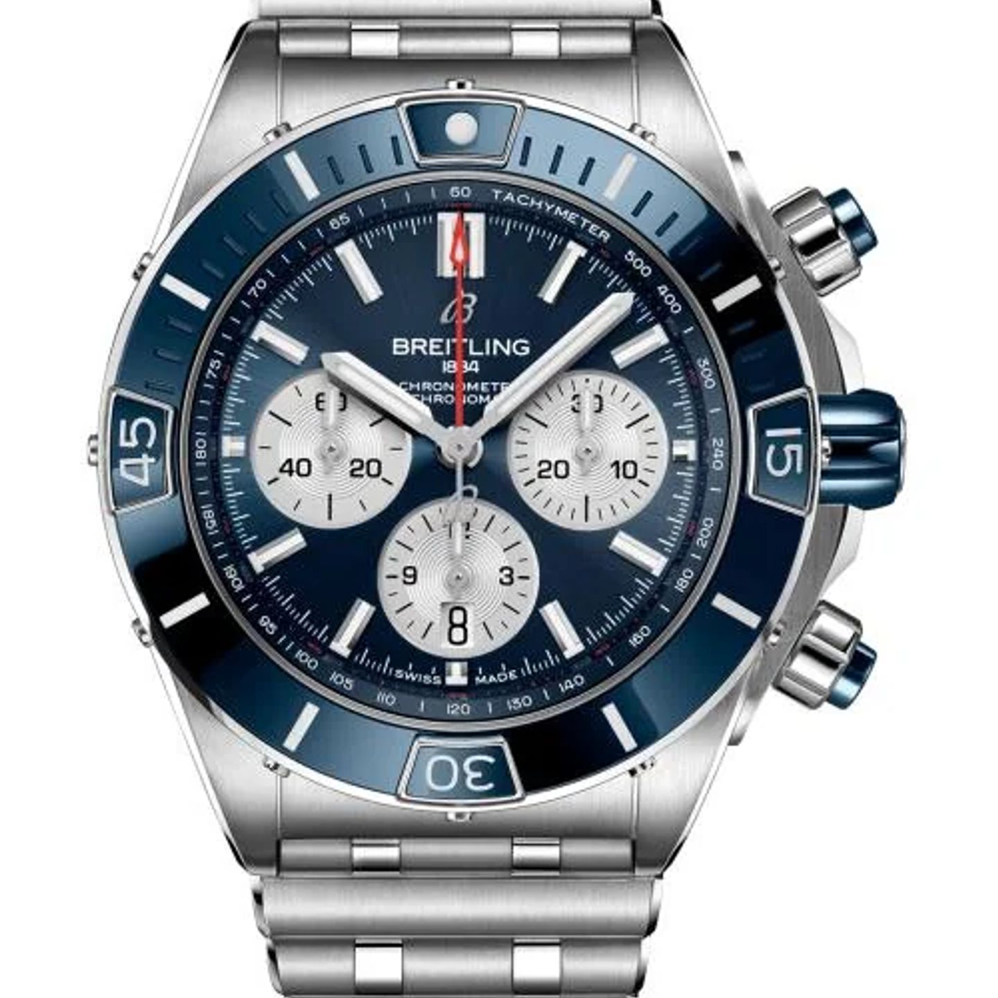Breitling Chronomat AB0136161C1A1 (2026) - Blue dial 44 mm Steel case (1/1)