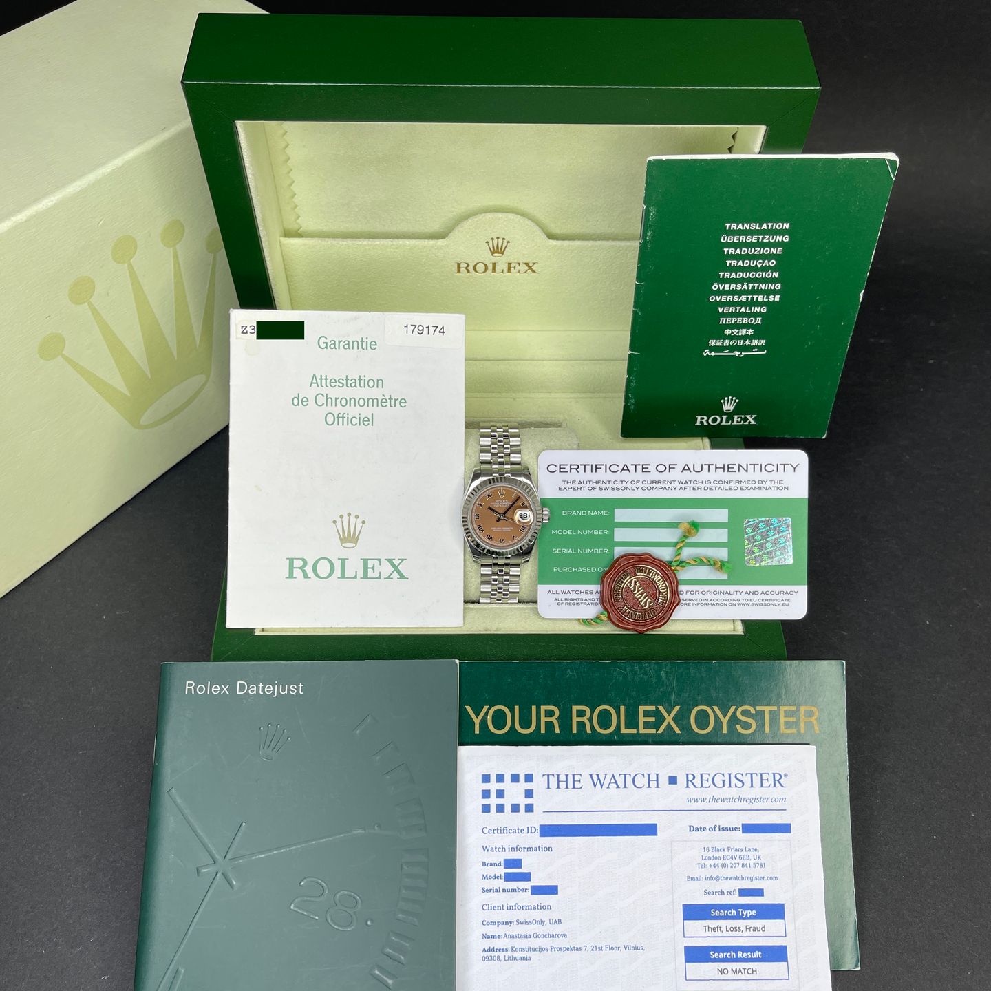 Rolex Lady-Datejust 179174 - (3/8)