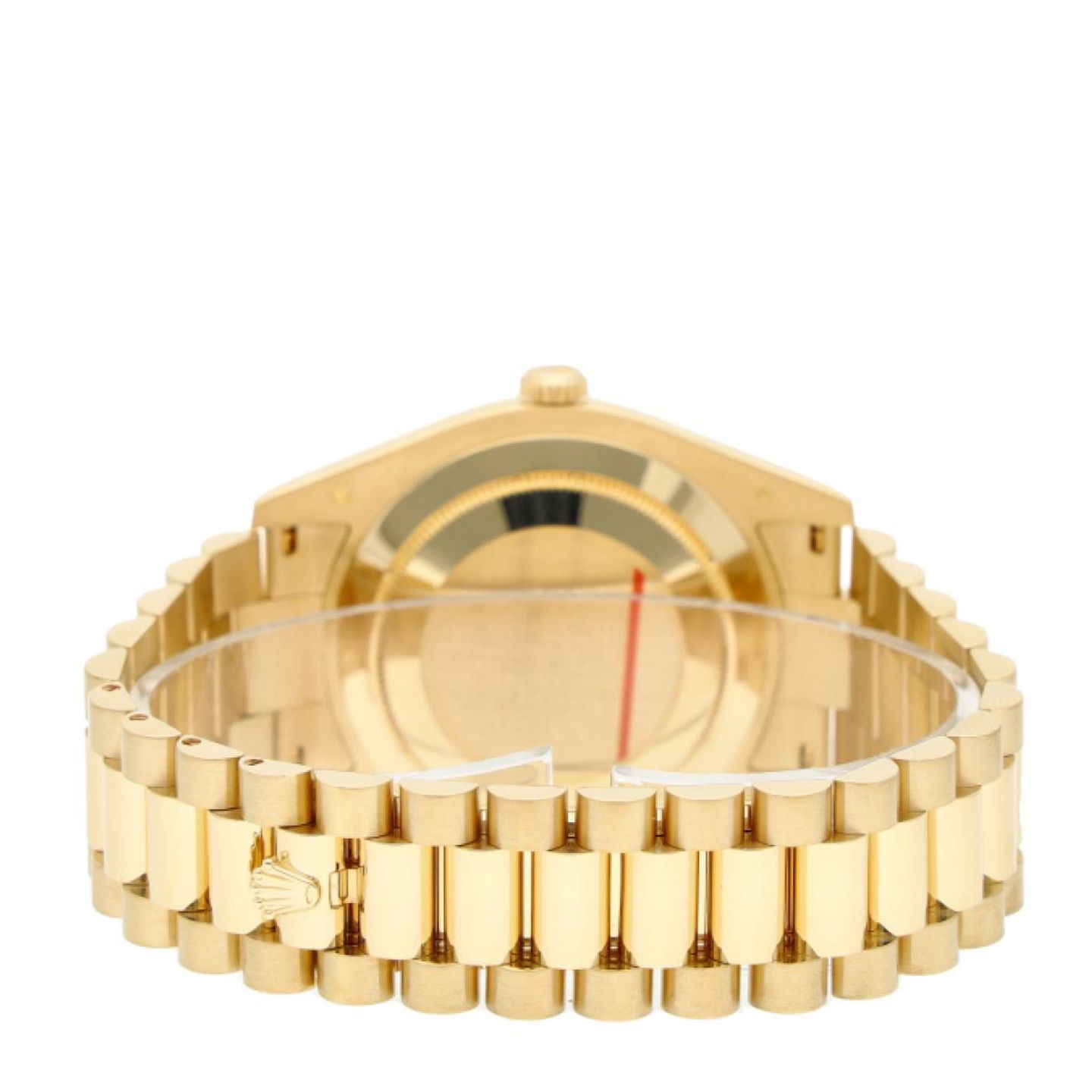 Rolex Day-Date II 218238 (2014) - Black dial 41 mm Yellow Gold case (4/5)