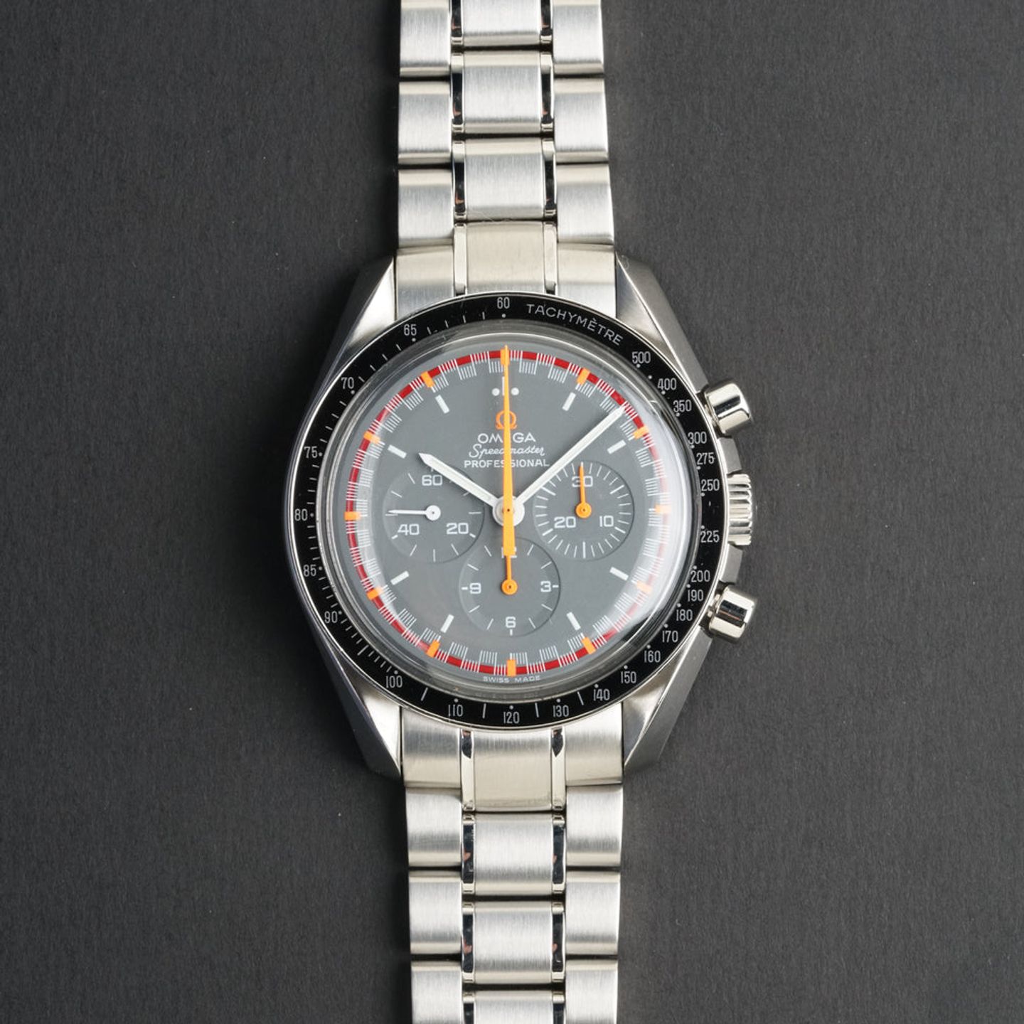 Omega Speedmaster Racing 3570.40 (2004) - Grey dial 42 mm Steel case (1/8)