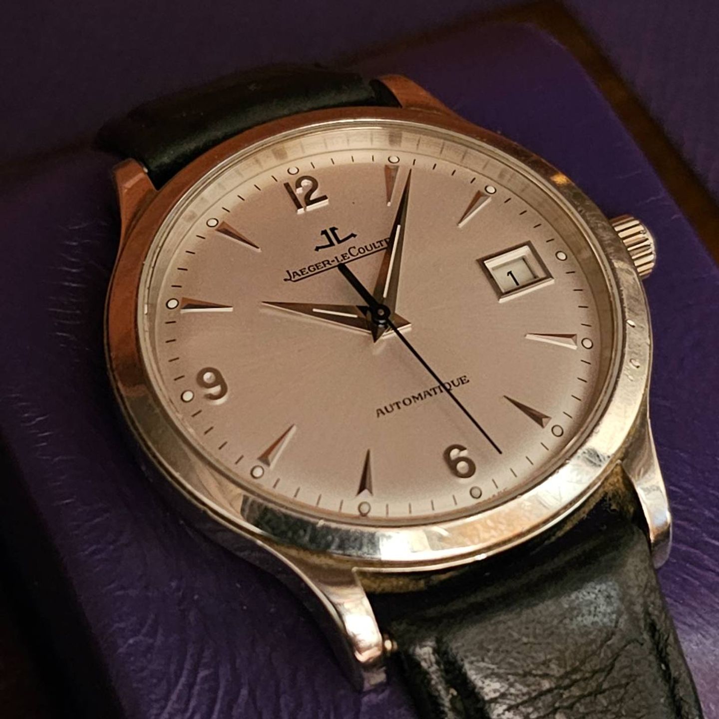 Jaeger-LeCoultre Master Control 140.8.89 (2002) - Wit wijzerplaat 37mm Staal (2/5)