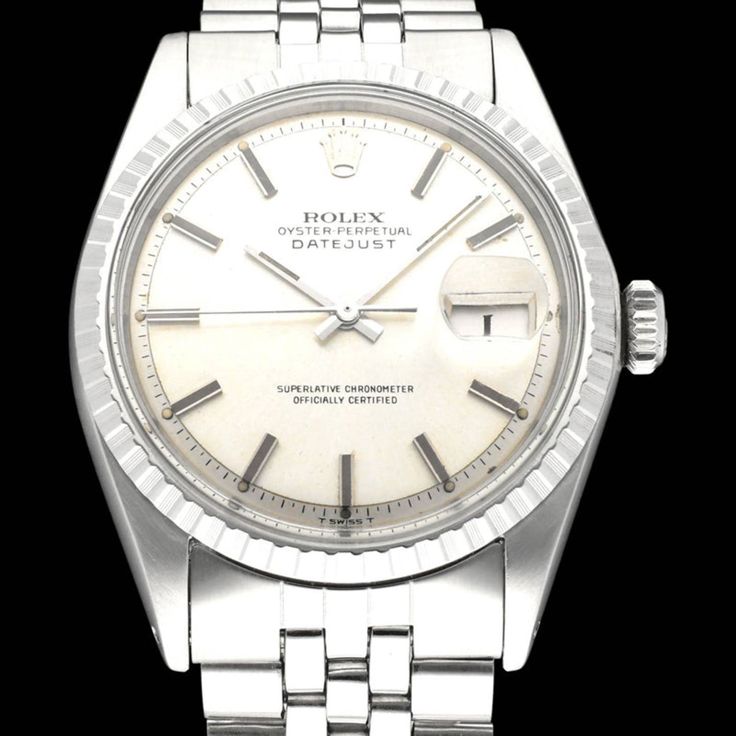 Rolex Datejust 1603 (1970) - Silver dial 36 mm Steel case (1/7)