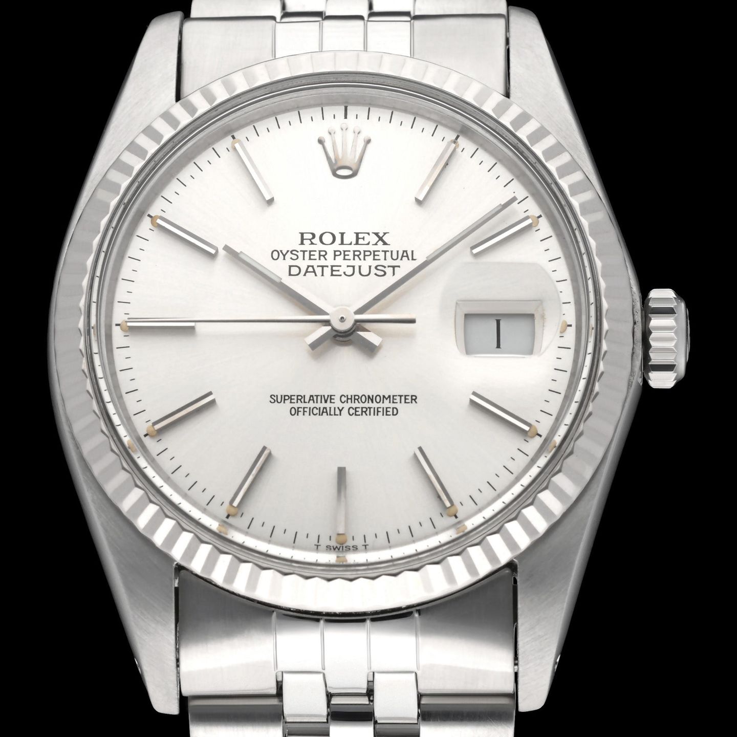 Rolex Datejust 36 16014 (1984) - 36mm Staal (1/7)