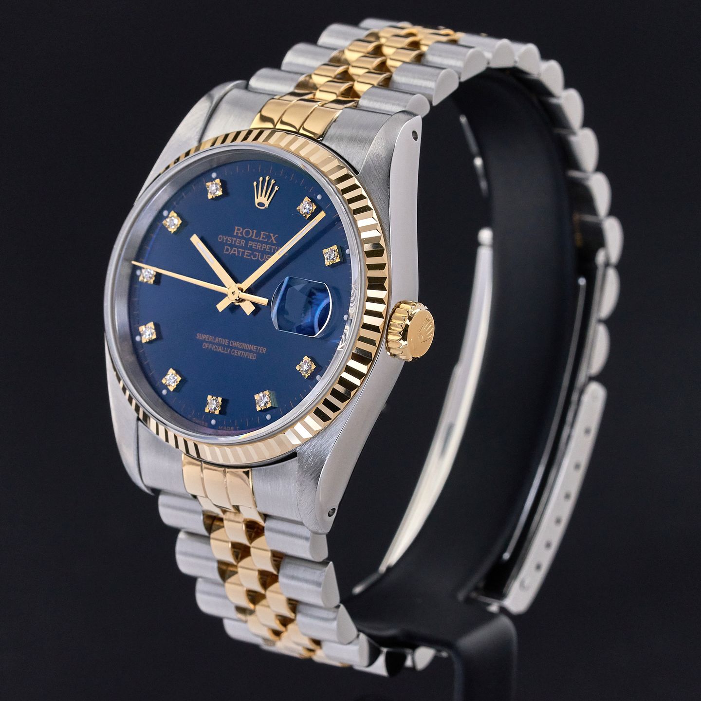 Rolex Datejust 36 16233 (1991) - 36mm Goud/Staal (4/7)