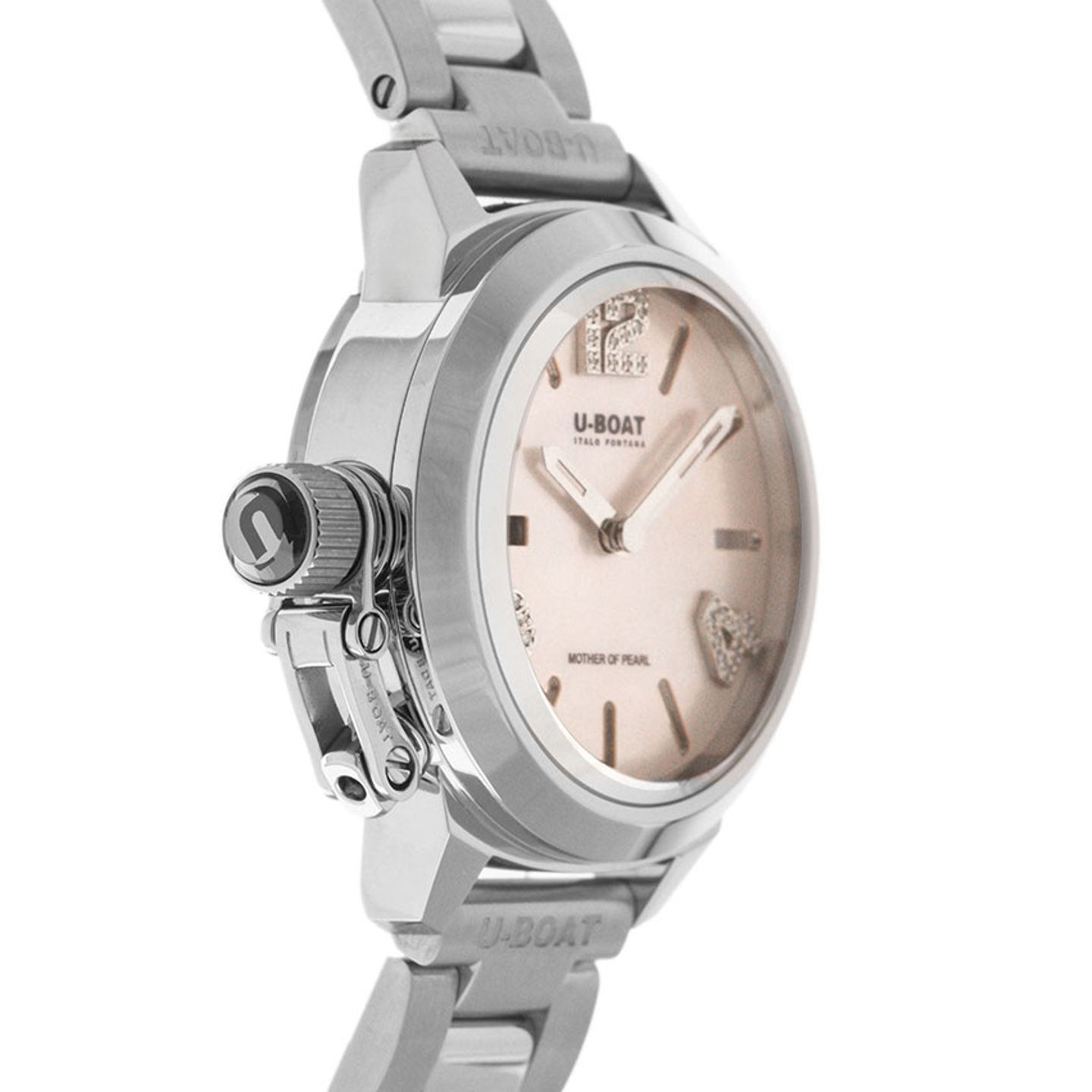 U-Boat Classico 8898 (Unknown (random serial)) - Pearl dial 31 mm Steel case (4/6)