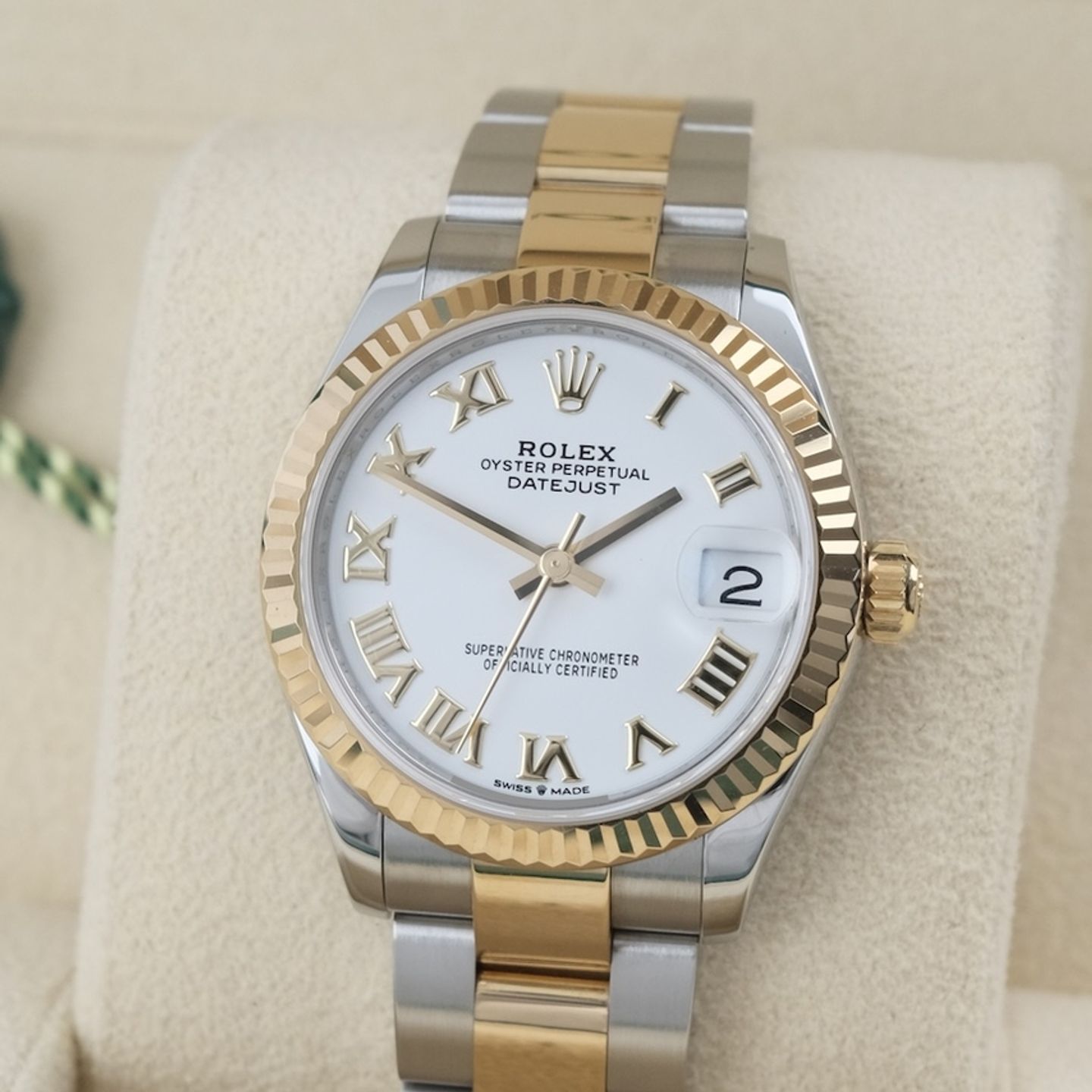 Rolex Datejust 31 278273 (2022) - 31mm Goud/Staal (1/8)