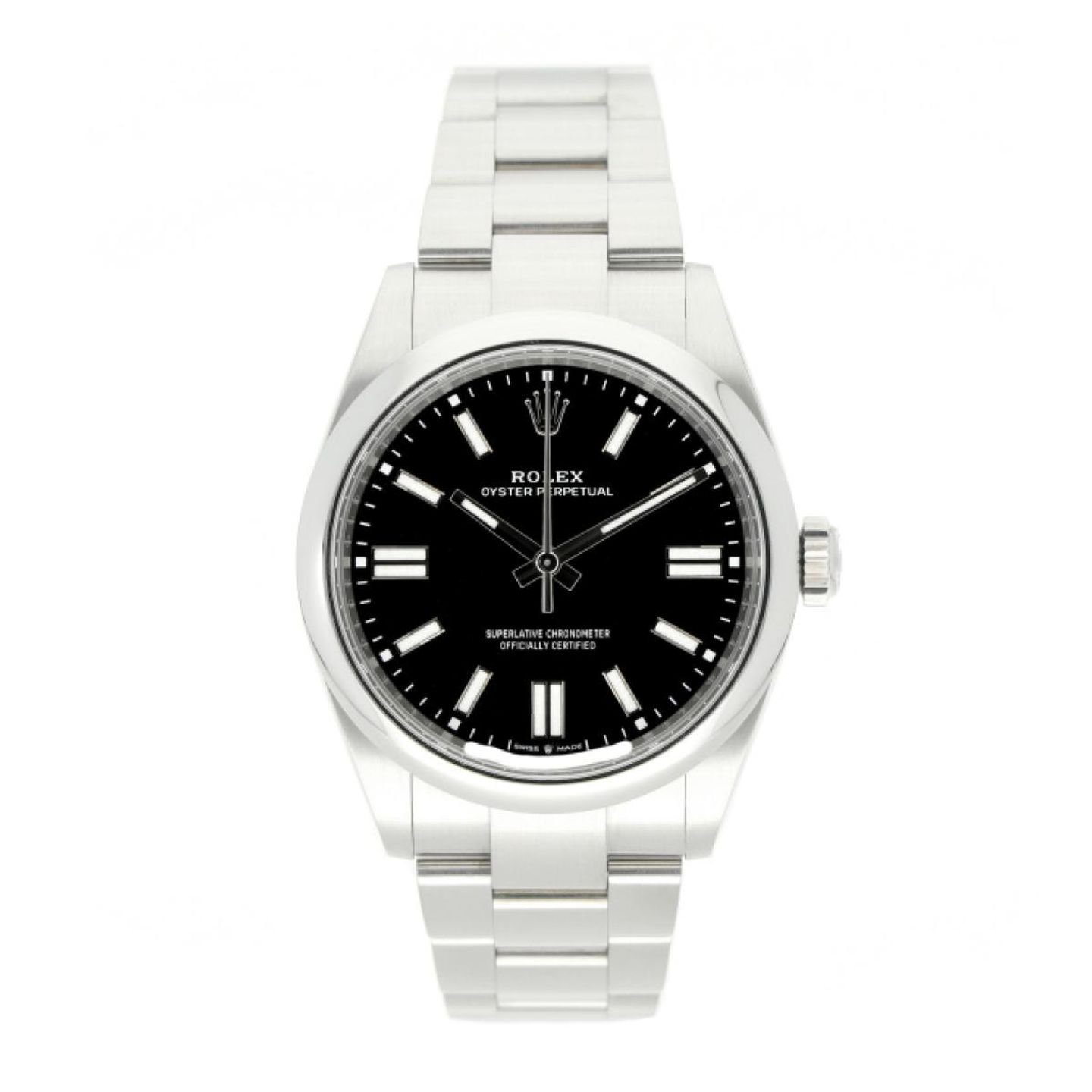 Rolex Oyster Perpetual 41 134300 (2025) - Zwart wijzerplaat 41mm Staal (1/5)
