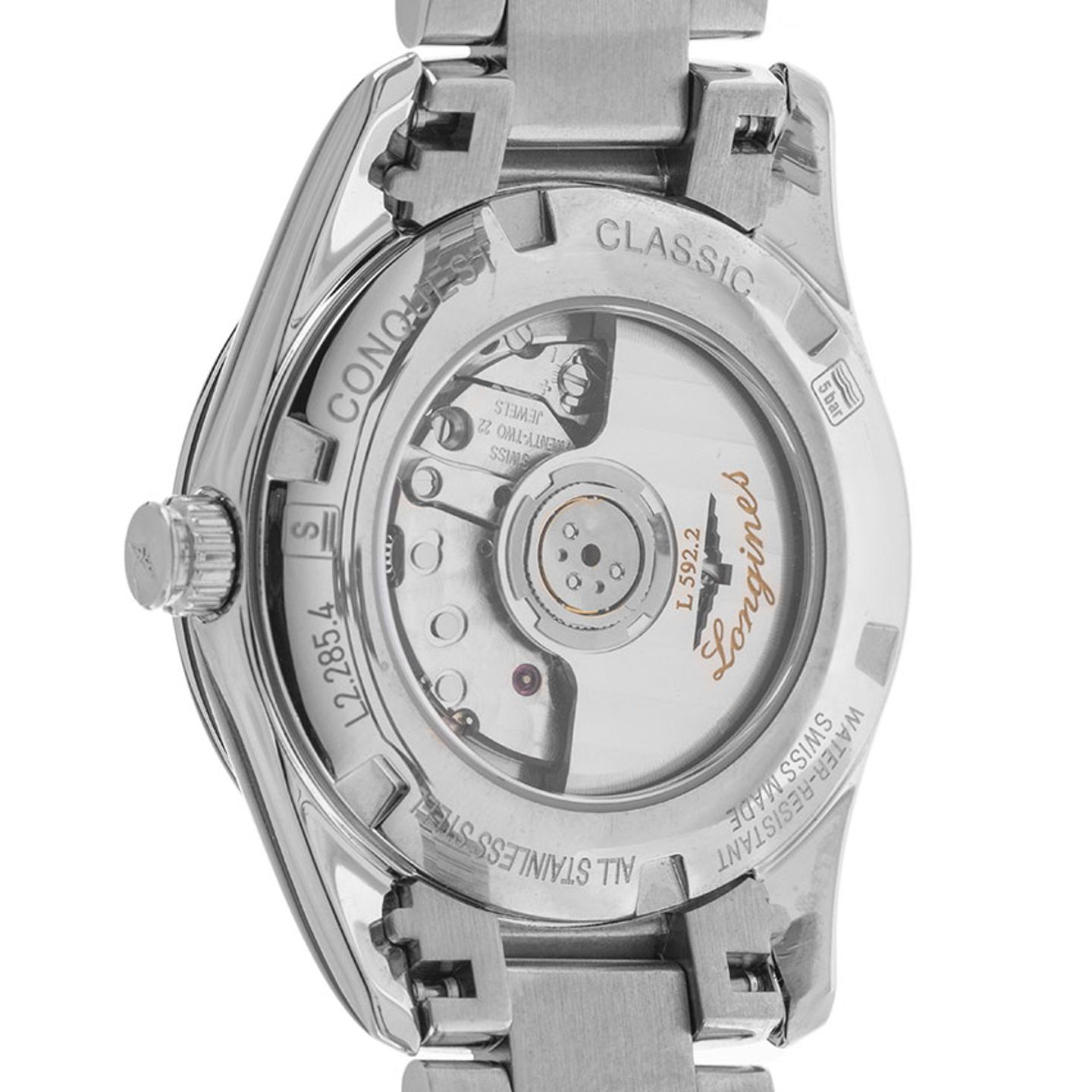 Longines Conquest Classic L2.285.4.76.6 (2025) - White dial 30 mm Steel case (6/7)