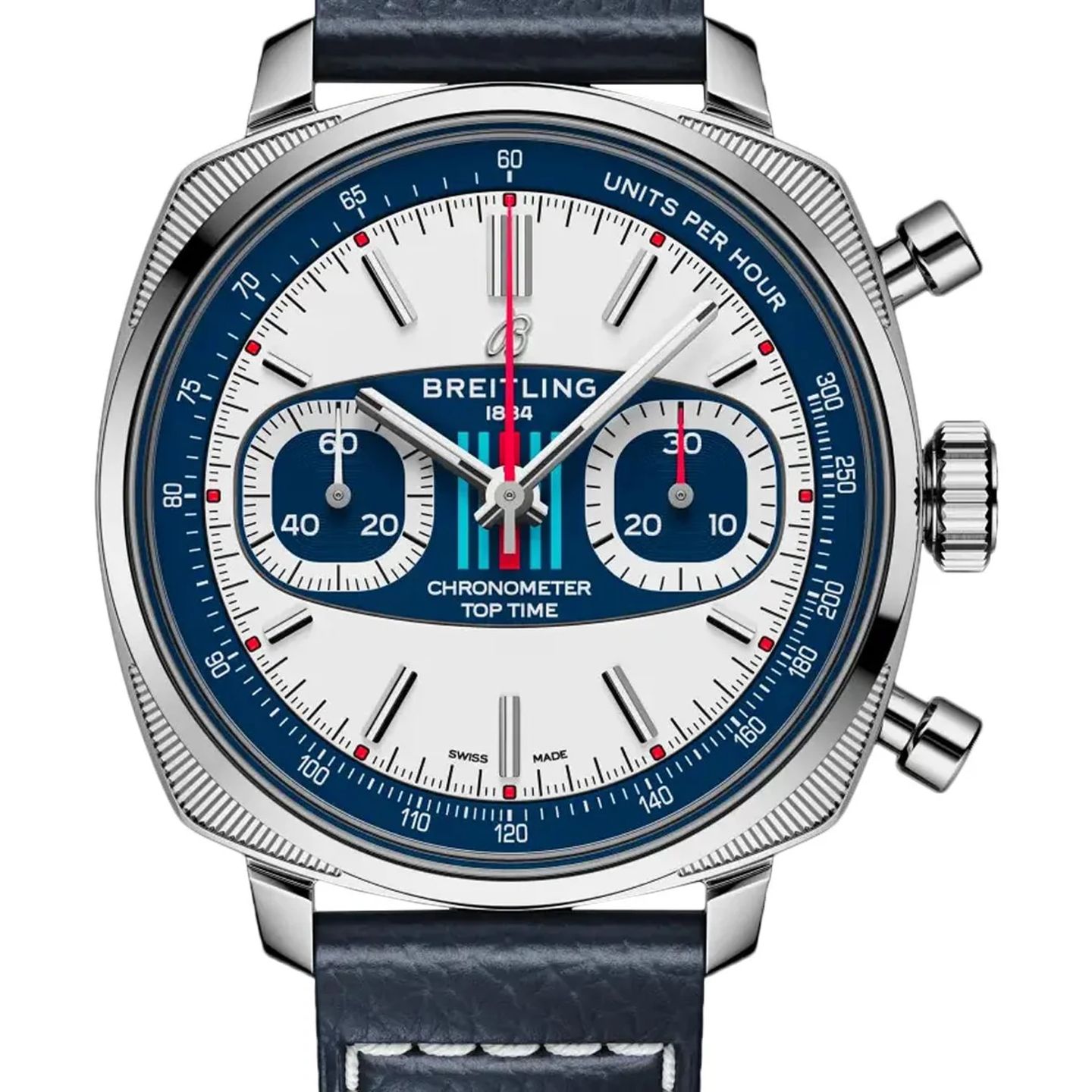 Breitling Top Time AB01772A1G1X1 (2026) - Zwart wijzerplaat 38mm Staal (1/1)