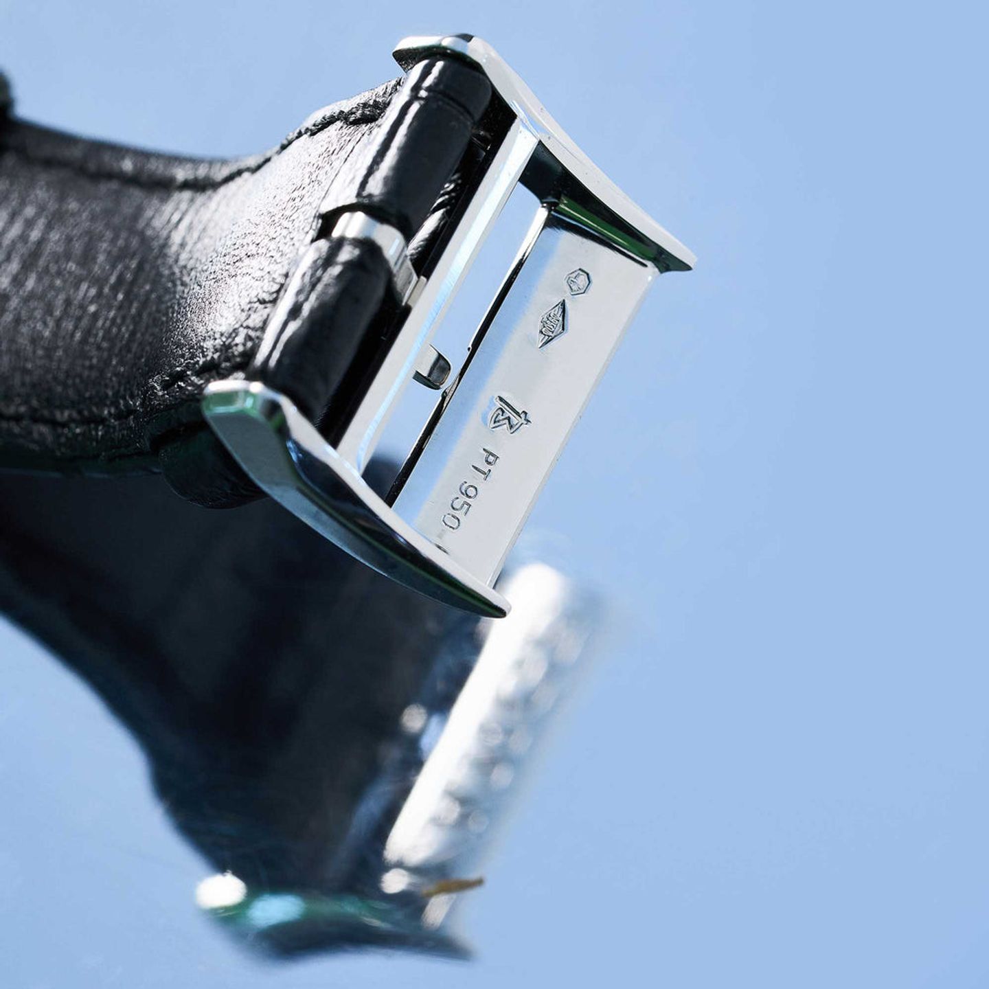 A. Lange & Söhne Little Lange 1 111.035 (2000) - Black dial 36 mm Platinum case (6/8)