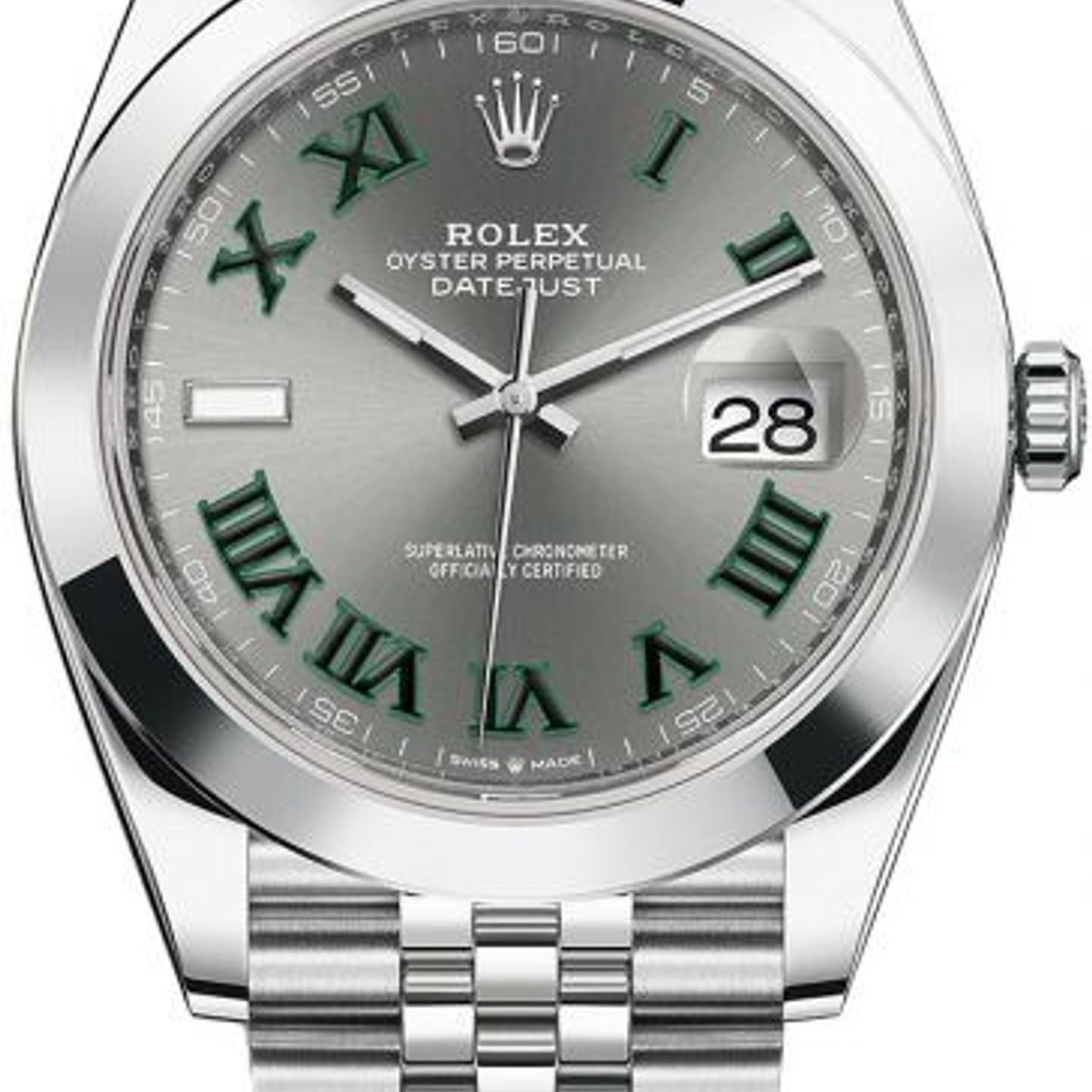 Rolex Datejust 41 126300 (2023) - Grijs wijzerplaat 41mm Staal (1/1)