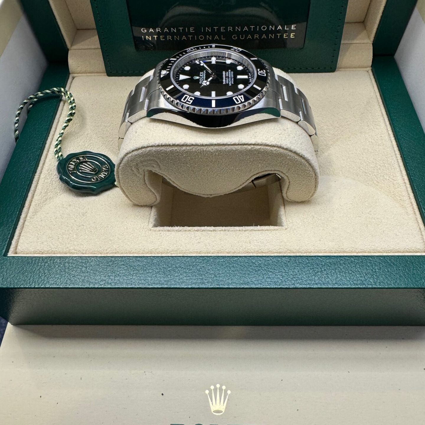 Rolex Submariner No Date 124060 (2024) - Zwart wijzerplaat 41mm Staal (4/6)