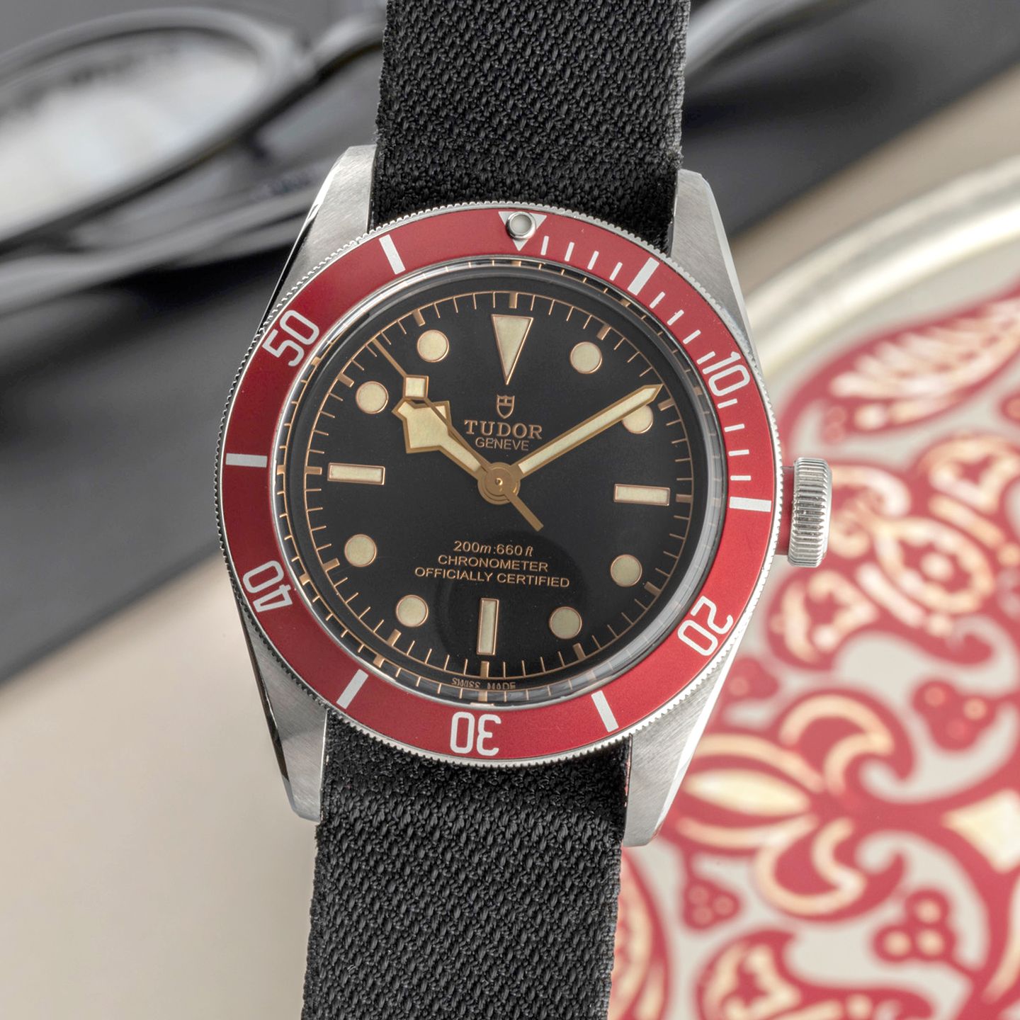 Tudor Black Bay 79230R (Onbekend (willekeurig serienummer)) - Zwart wijzerplaat 41mm Staal (3/8)