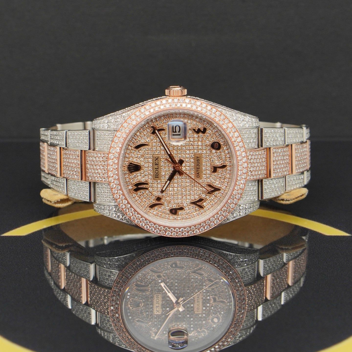 Rolex Datejust 41 126301 (2023) - Diamond dial 41 mm Gold/Steel case (4/7)