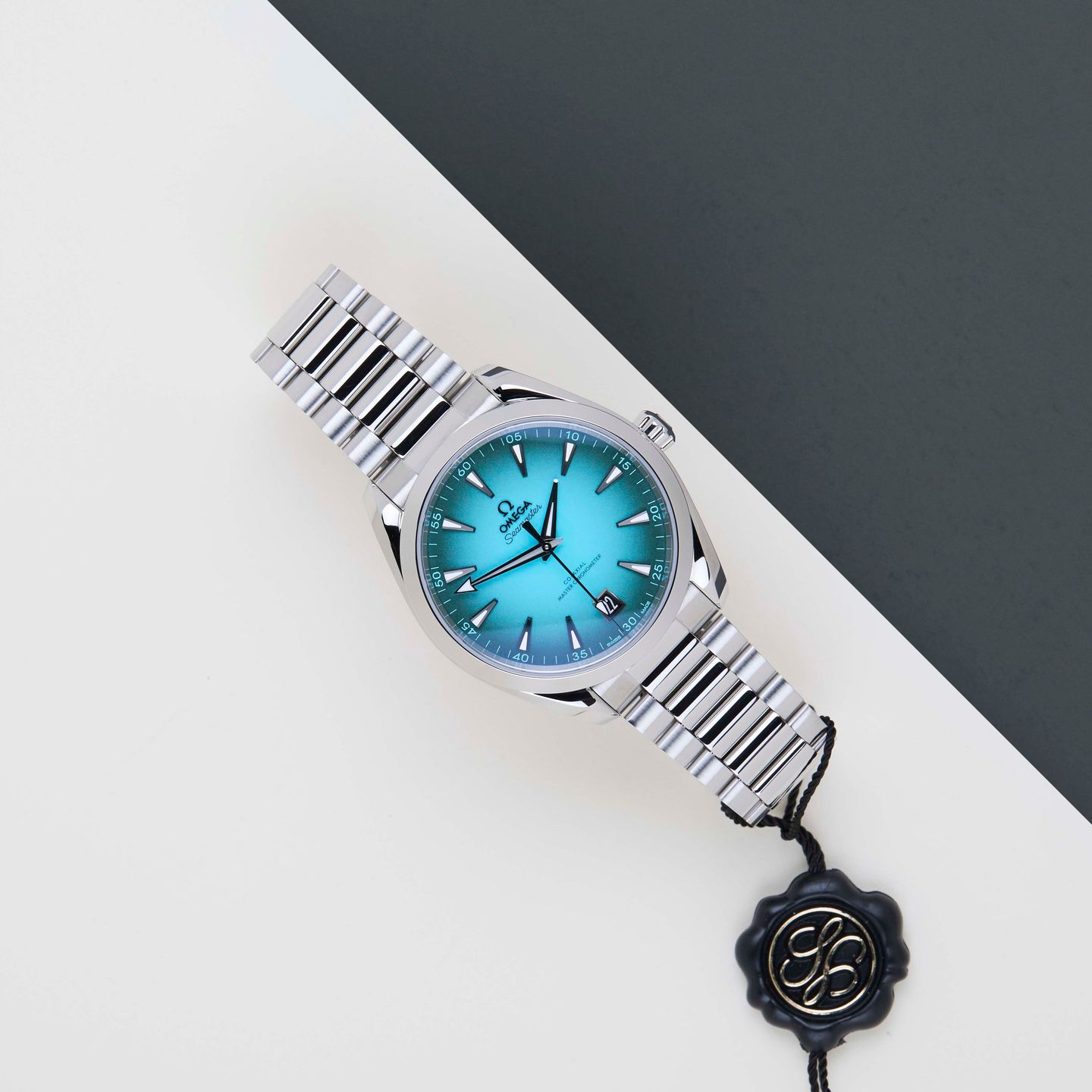 Omega Seamaster Aqua Terra 220.10.41.21.03.006 (2025) - Turquoise dial 41 mm Steel case (2/8)