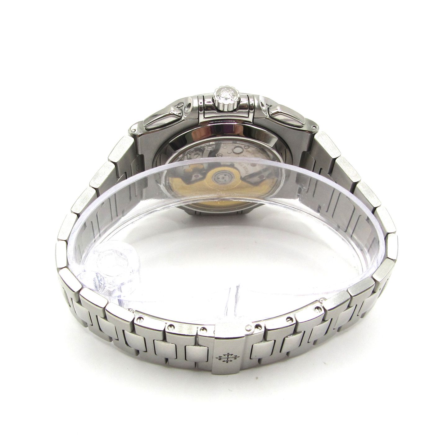 Patek Philippe Nautilus 5980/1A-001 (2008) - Blue dial 41 mm Steel case (3/6)