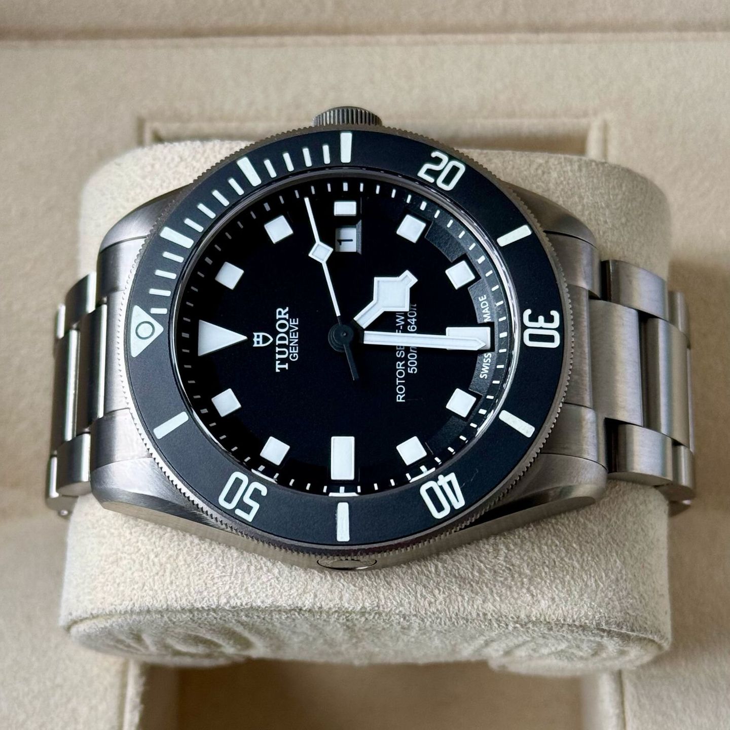 Tudor Pelagos 25500TN (2014) - Black dial 42 mm Titanium case (5/7)