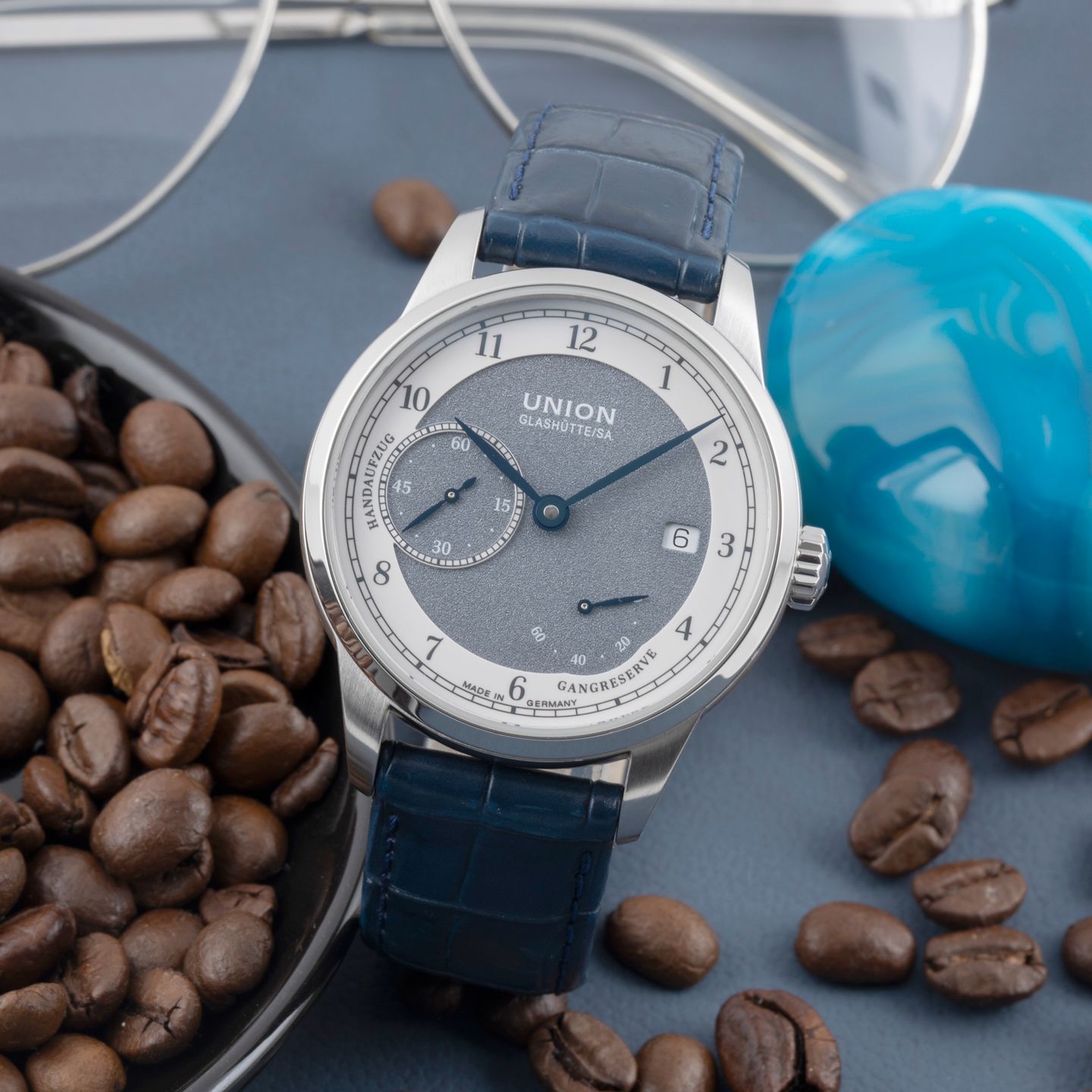 Union Glashütte 1893 D007.456.16.082.00 (Unknown (random serial)) - 42 mm Steel case (1/8)