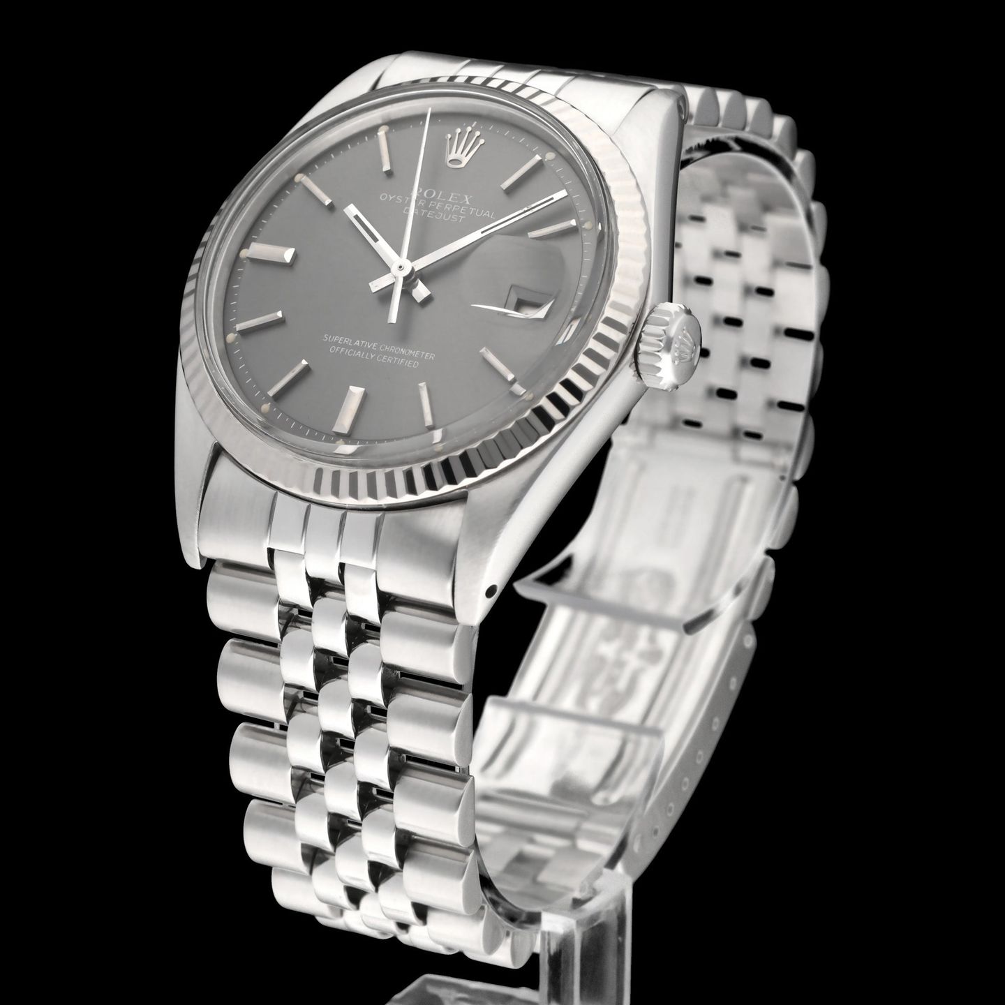 Rolex Datejust 1601 (1970) - 36 mm Steel case (5/8)