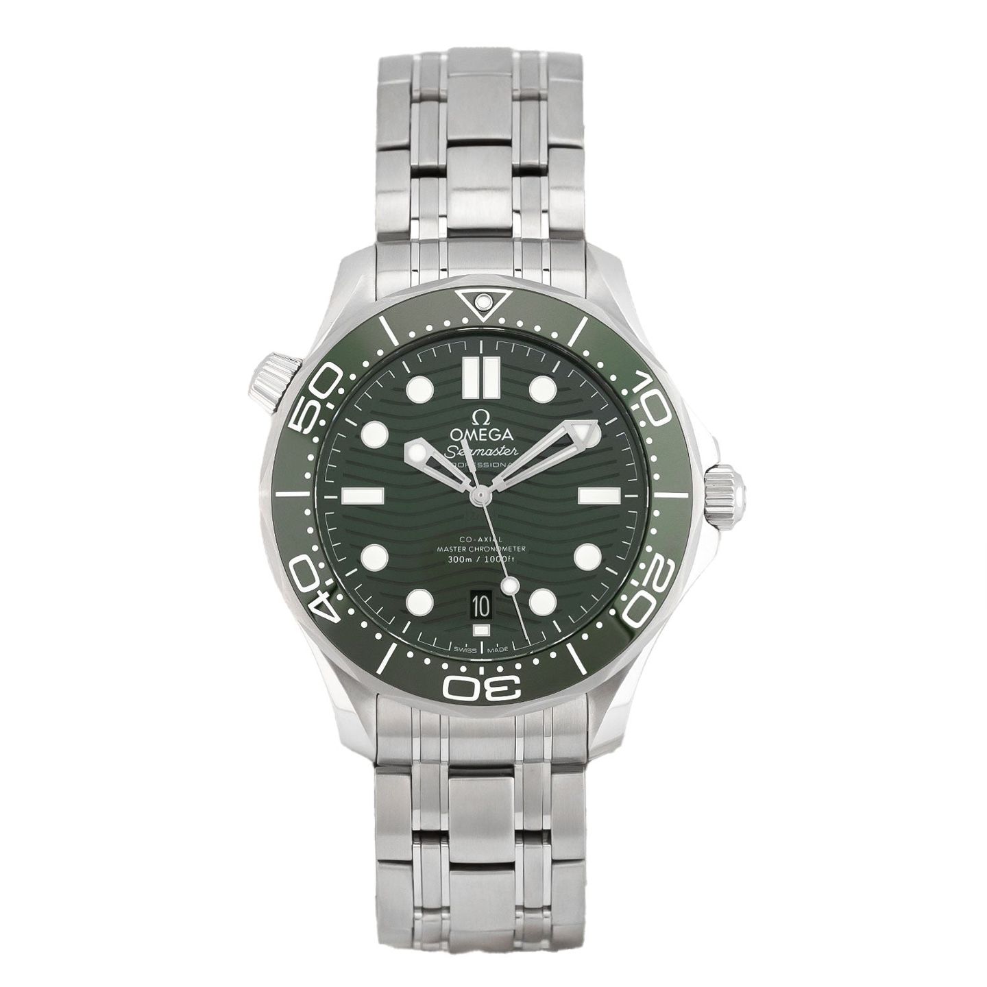 Omega Seamaster Diver 300 M 210.30.42.20.10.001 (2023) - Green dial 42 mm Steel case (1/5)