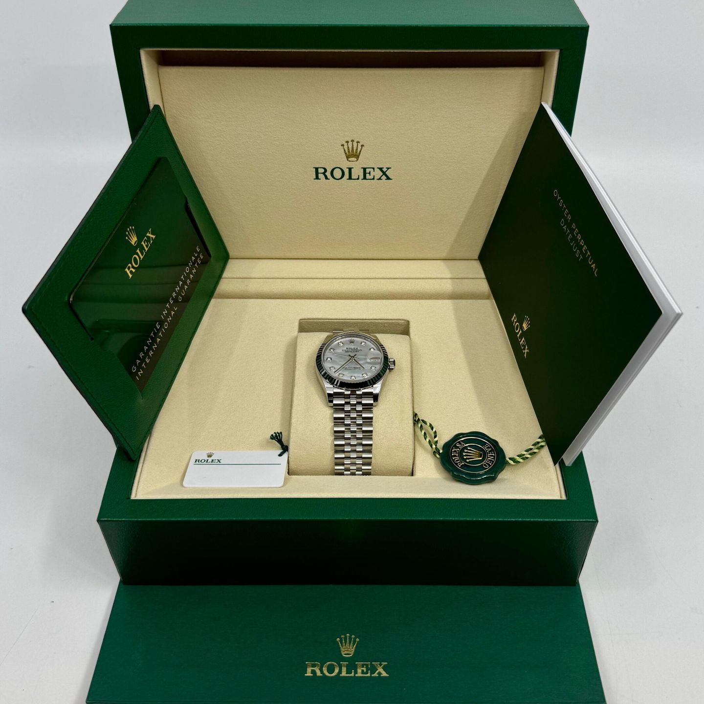 Rolex Datejust 31 278274 (2026) - Parelmoer wijzerplaat 31mm Staal (3/8)