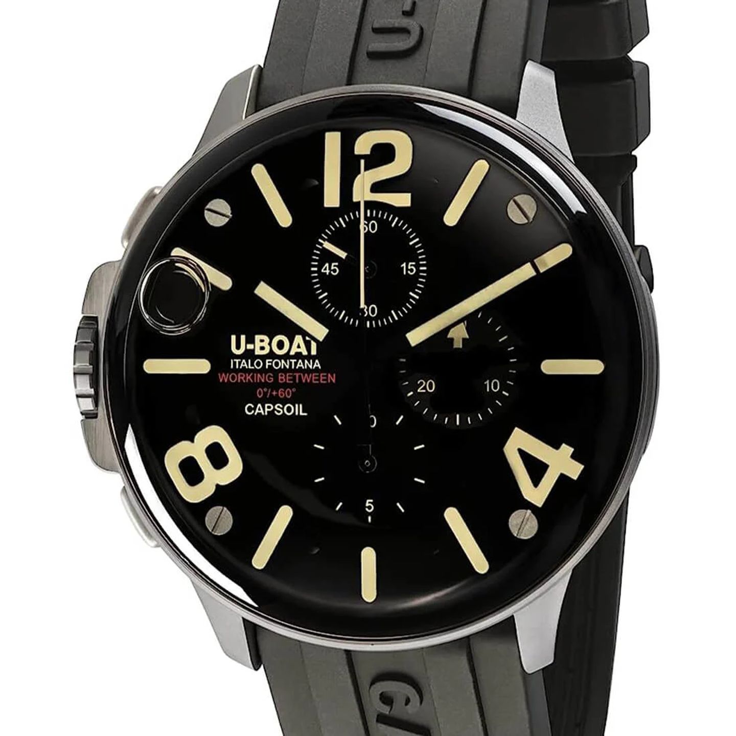 U-Boat Capsoil 8111/B (2024) - Black dial 46 mm Steel case (1/3)