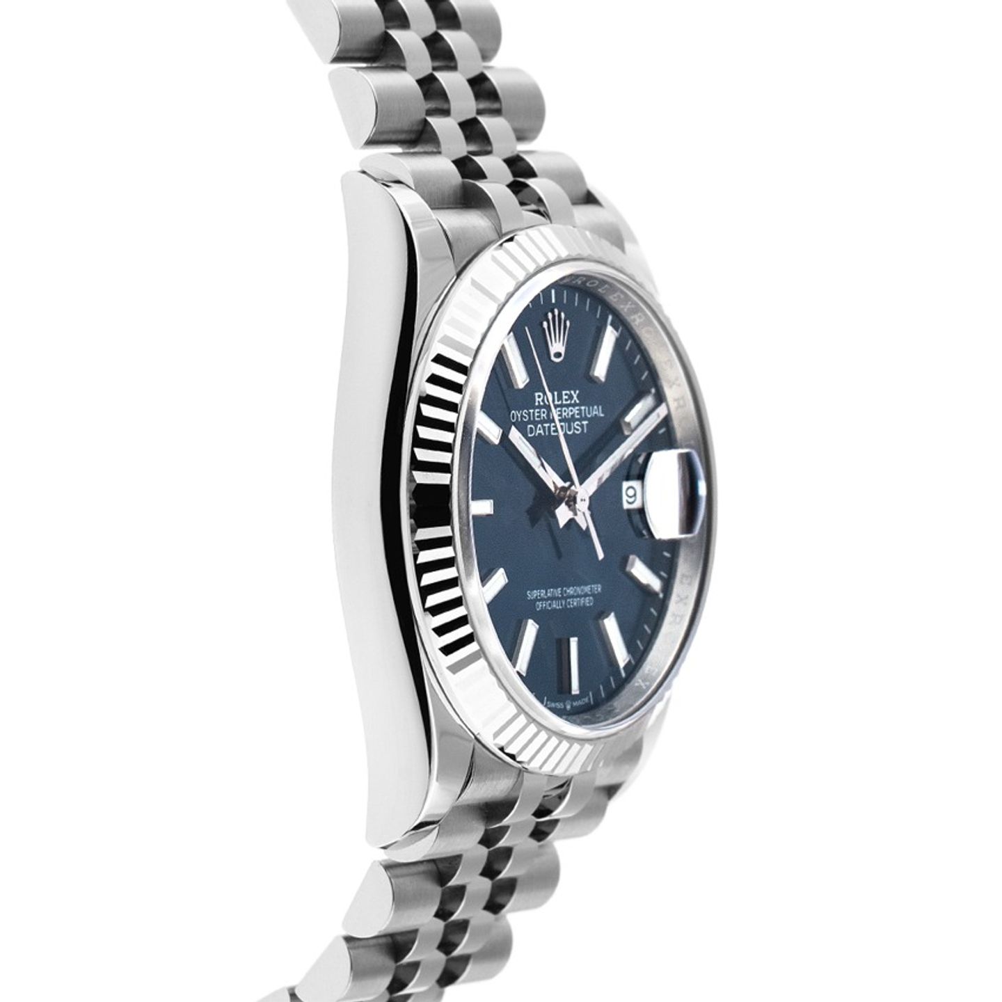 Rolex Datejust 36 126234 (2024) - Blue dial 36 mm Steel case (5/8)