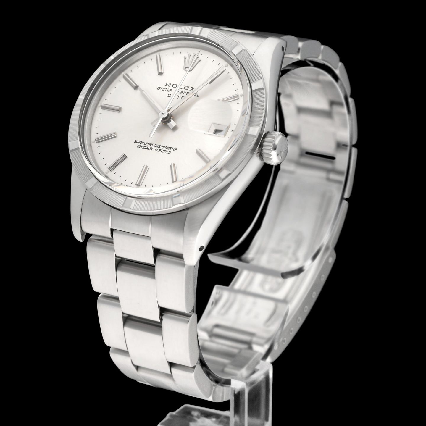 Rolex Oyster Perpetual Date 15010 (1982) - 34mm Staal (4/7)
