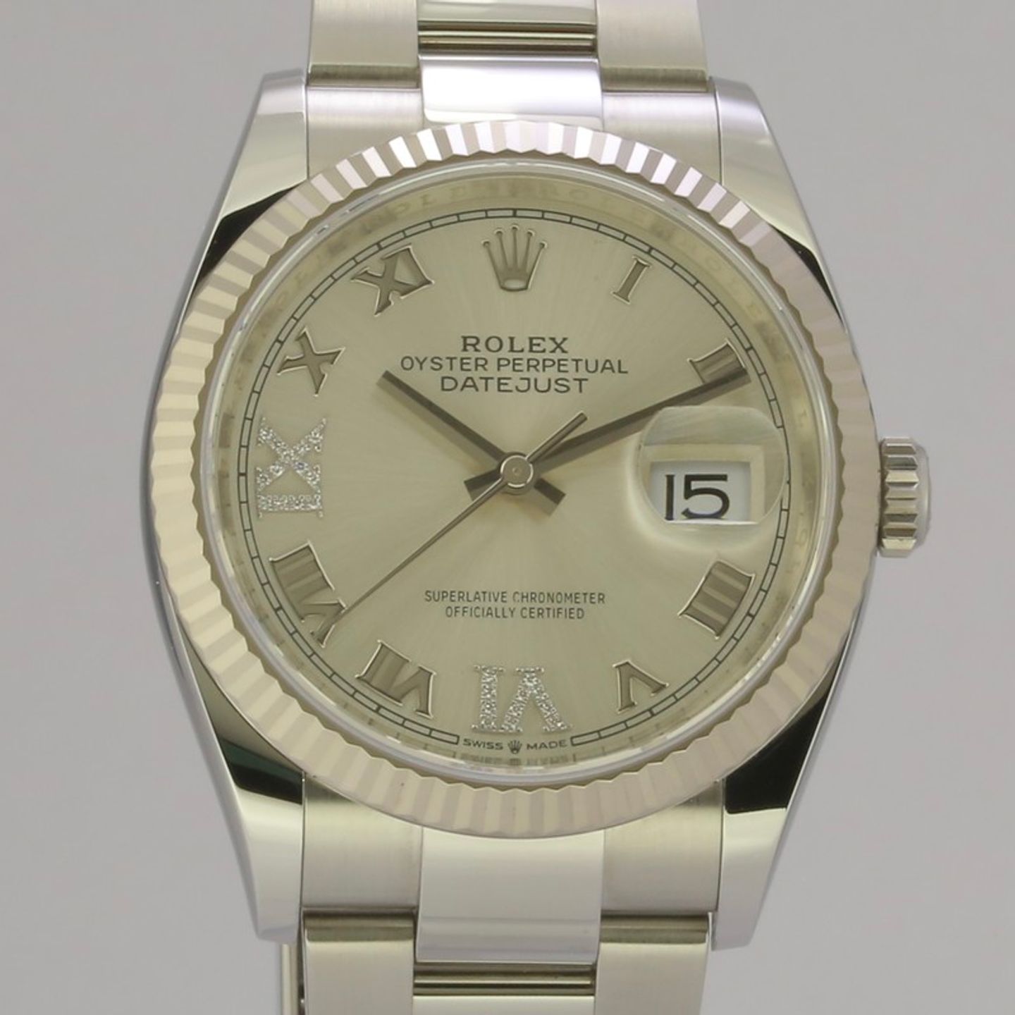 Rolex Datejust 36 126234 (2023) - Green dial 36 mm Steel case (1/6)
