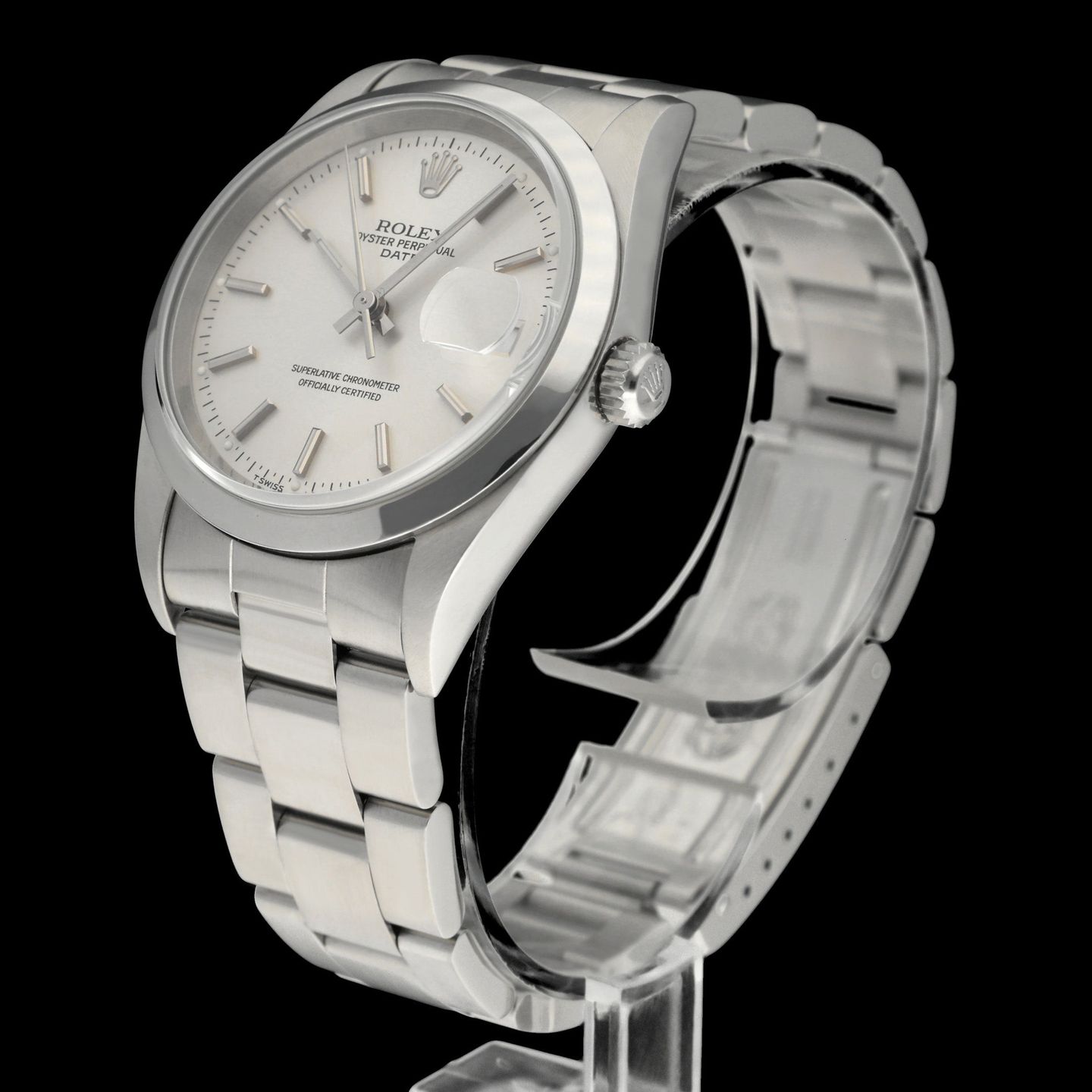 Rolex Oyster Perpetual Date 15200 (1999) - 34 mm Steel case (4/7)