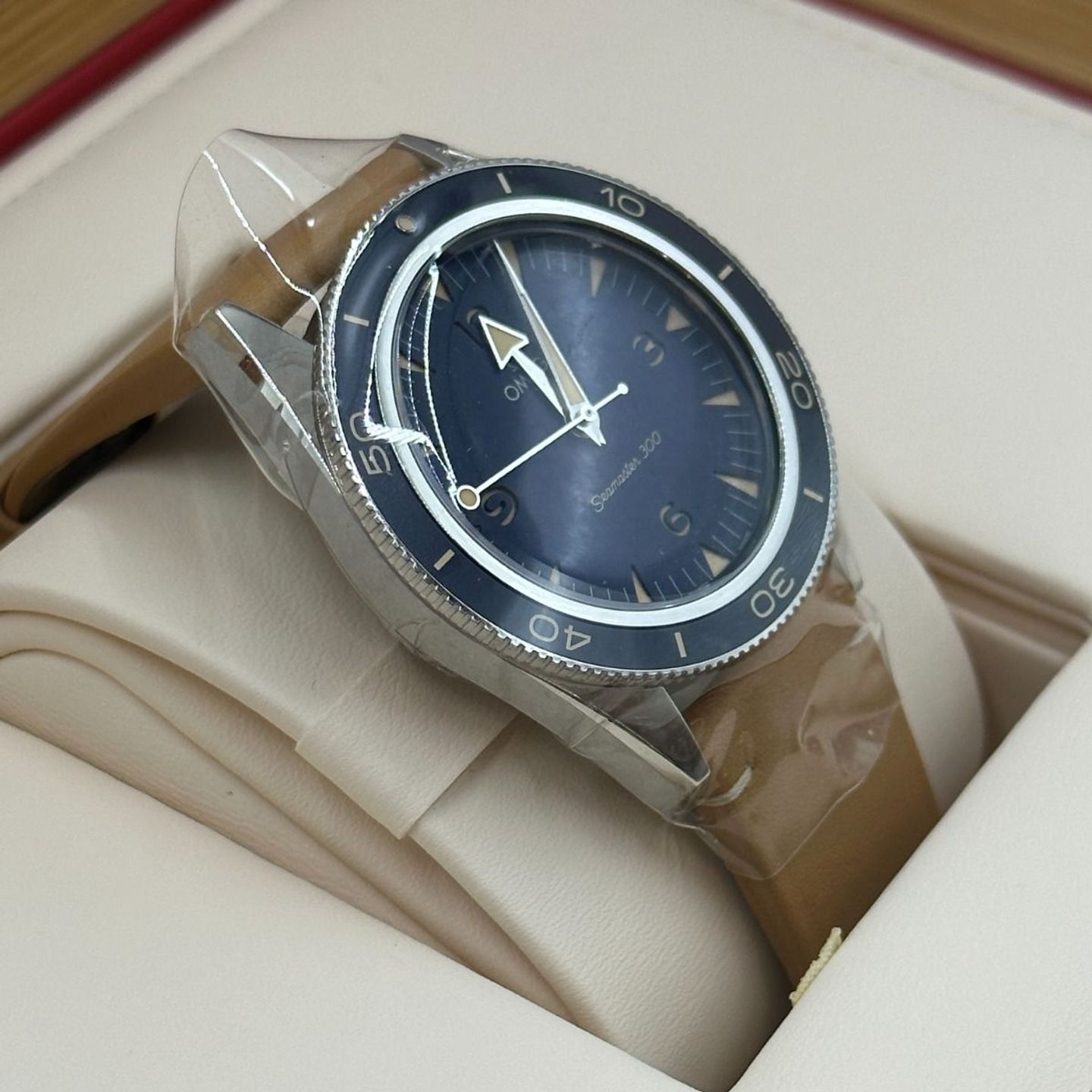 Omega Seamaster 300 234.32.41.21.03.001 (2024) - Blauw wijzerplaat 41mm Staal (7/8)