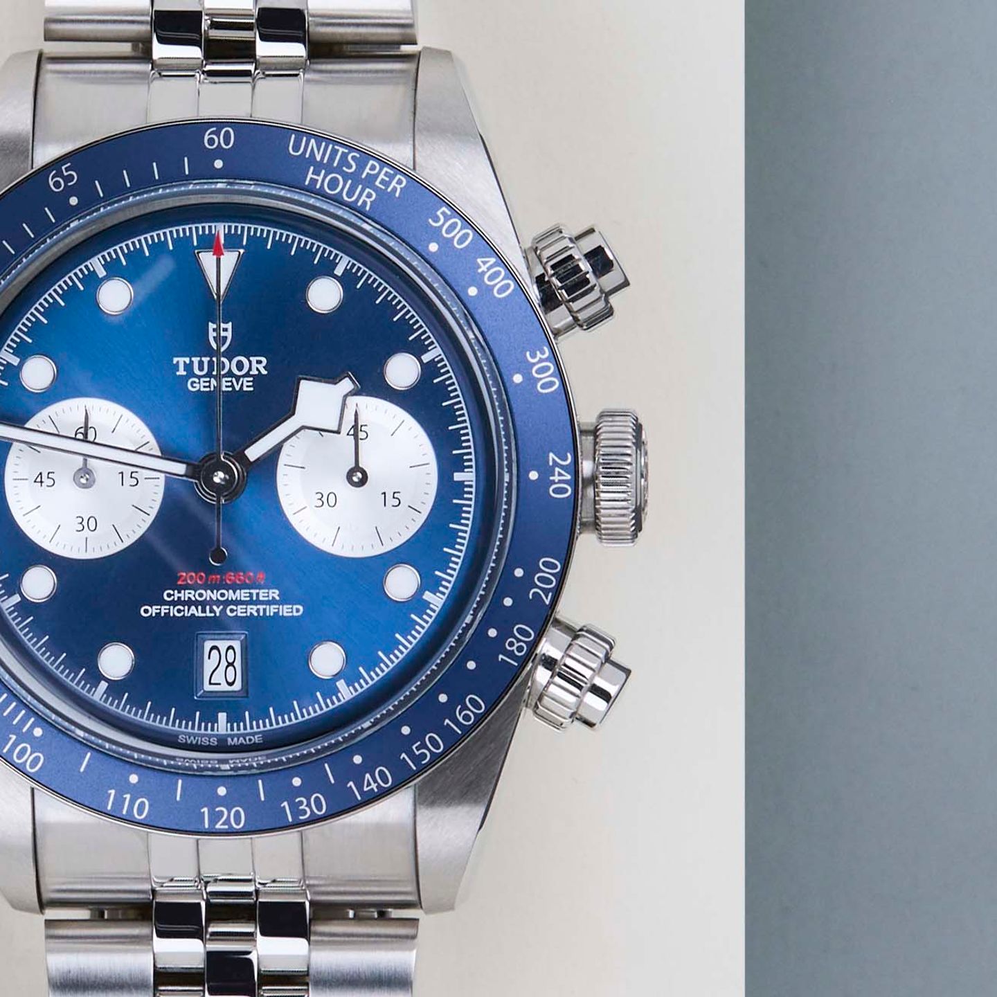 Tudor Black Bay Chrono 79360B (2024) - Blue dial 41 mm Steel case (5/8)