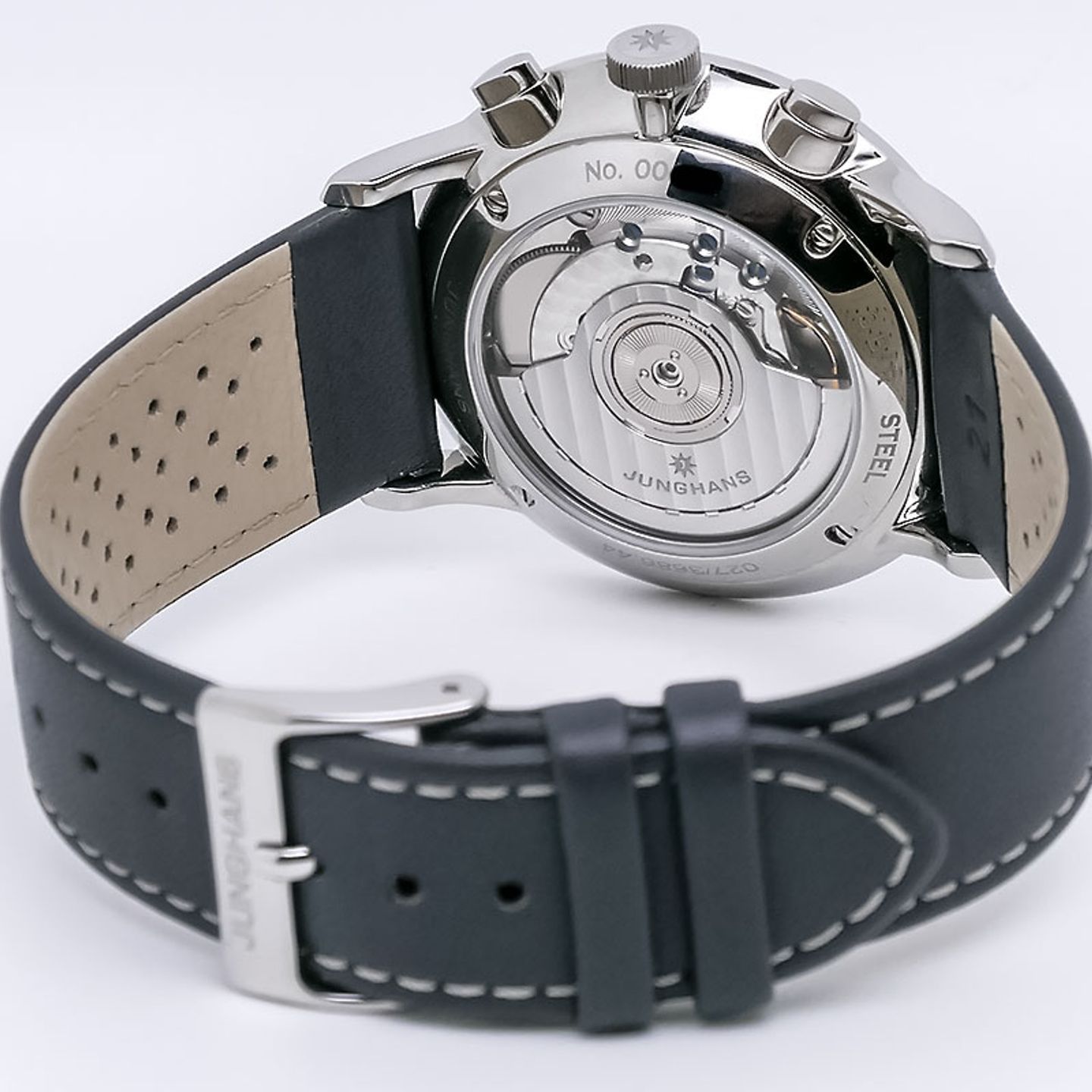 Junghans Meister Driver 027/3686.44 (Unknown (random serial)) - Grey dial 41 mm Steel case (5/7)